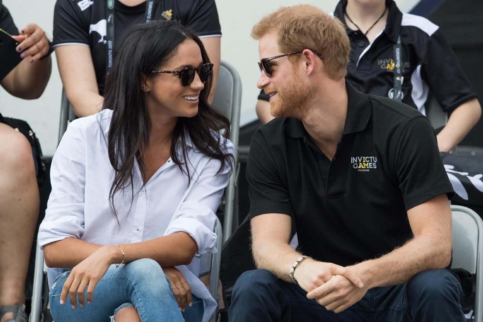 El príncipe Enrique y Meghan Markle, en una imagen de archivo de su primera aparición pública en los juegos Invictus.