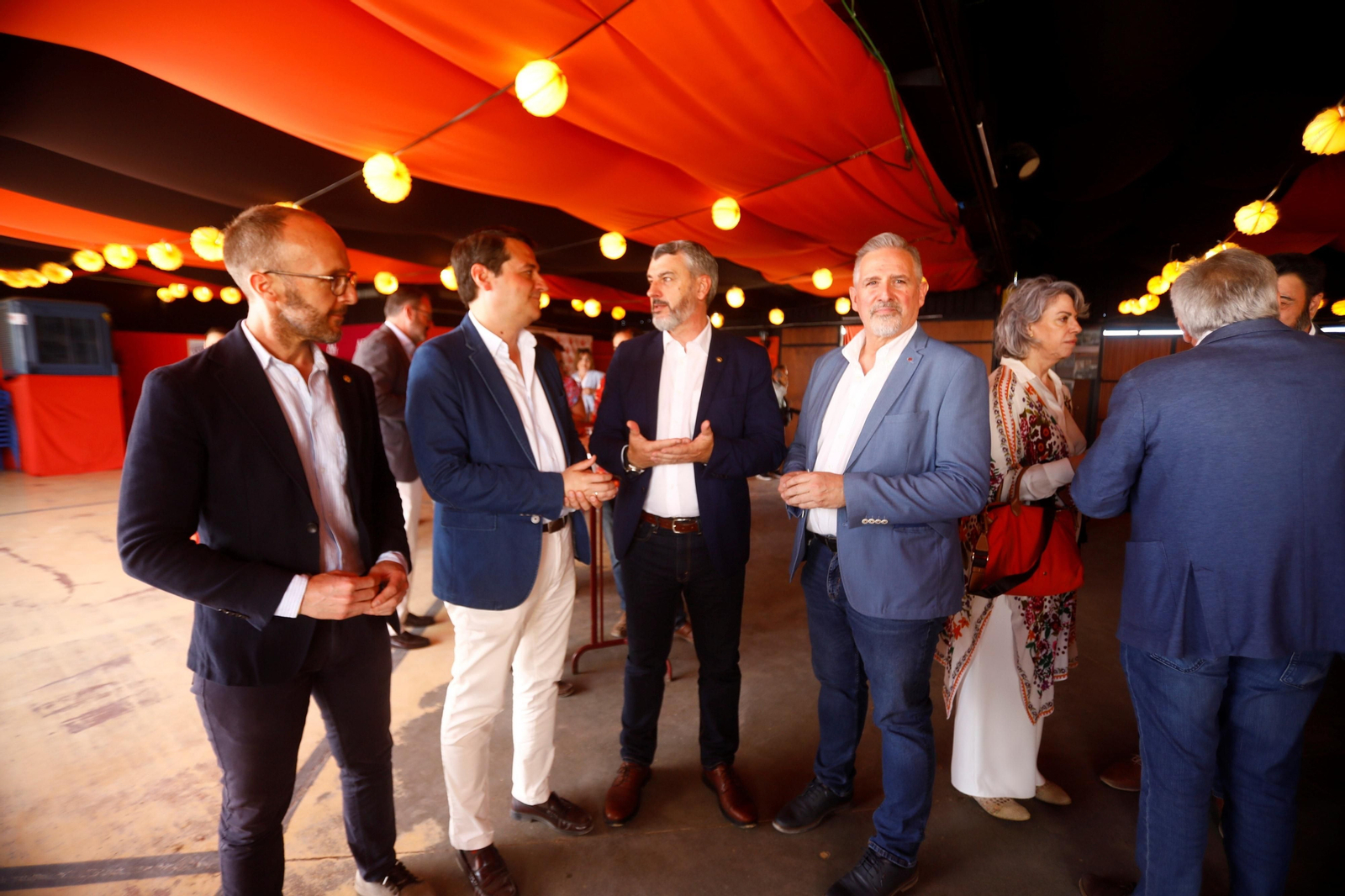 Las recepciones del miércoles de la Feria de Córdoba, en imágenes