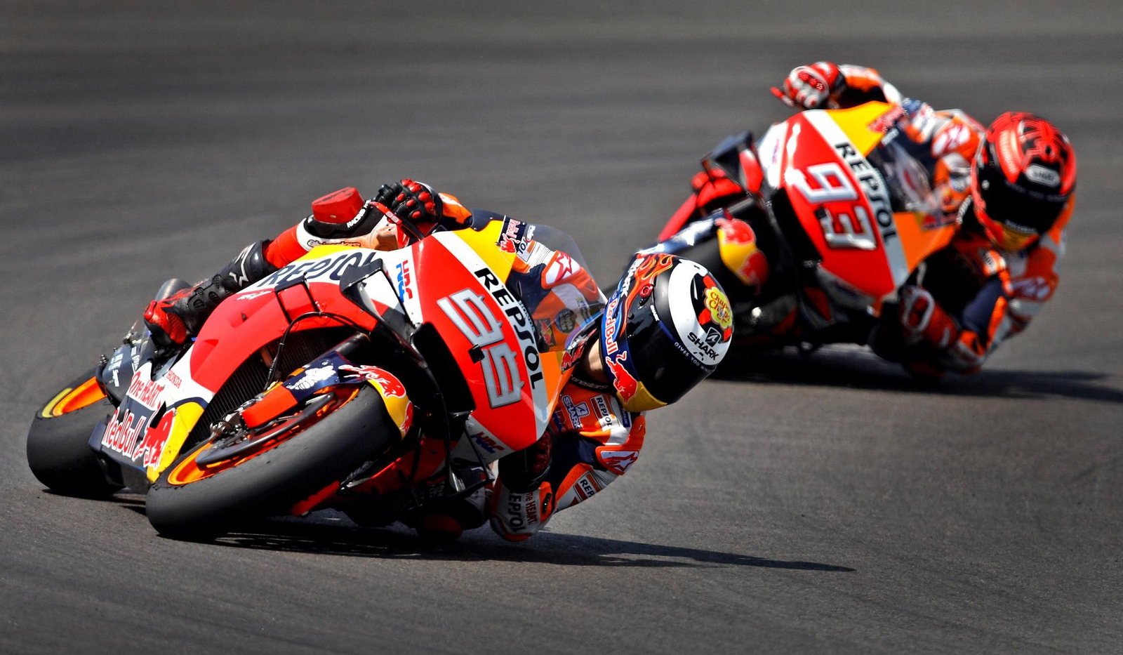 Imágenes del test de MotoGP