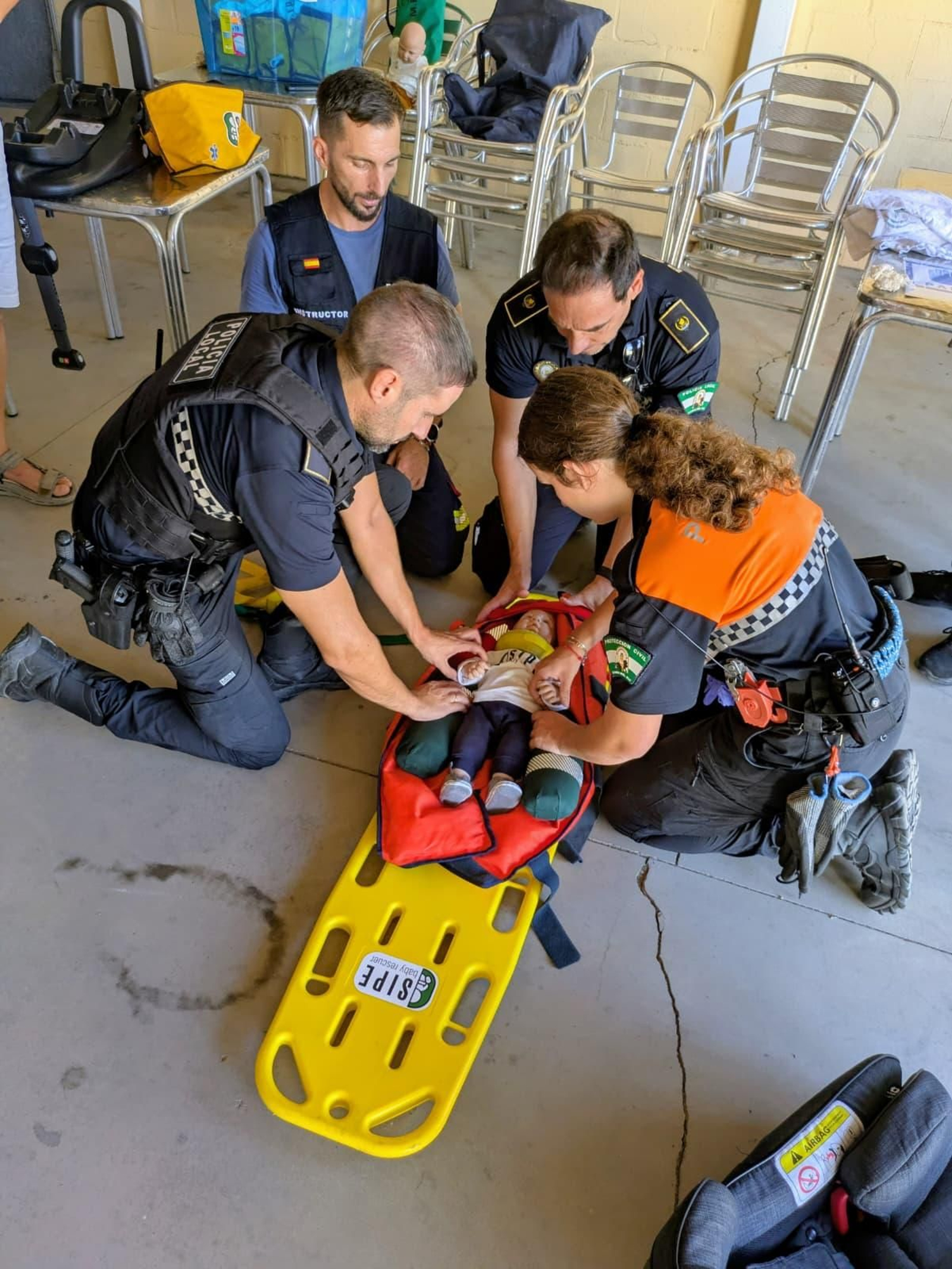 La expedición de los samuráis de la educación y seguridad vial