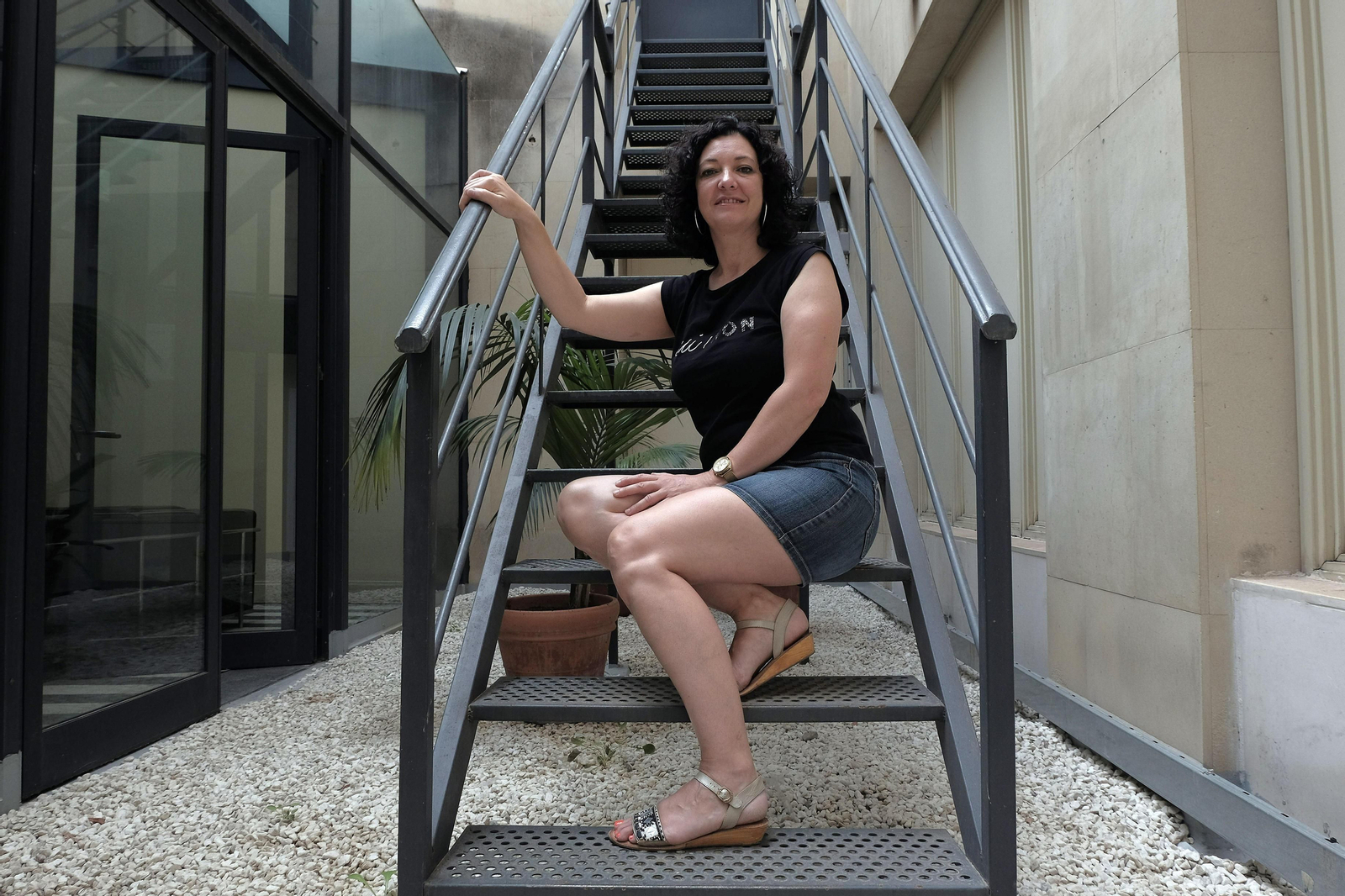 Marian Rosa Montagut, hace unos días en la sede de 'Diario de Sevilla'.