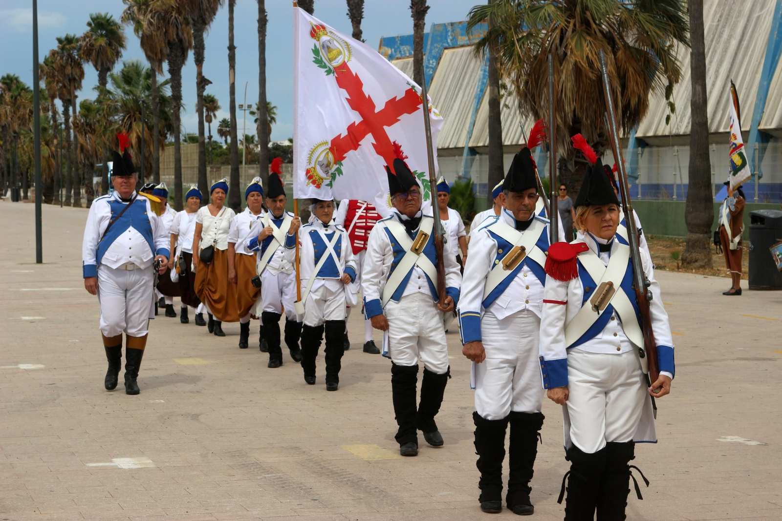 Las imágenes del desfile de tropas de la Batalla del Trocadero