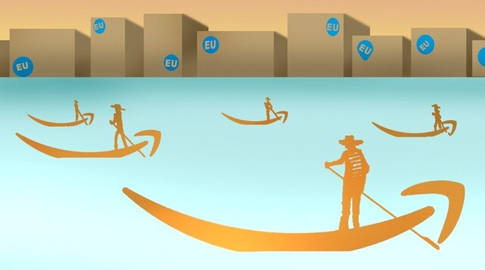 Venecia en la prueba de Amazon