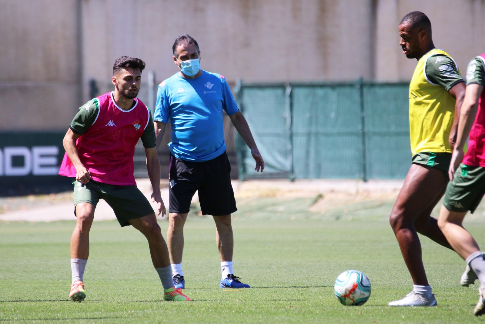 Alexis, durante un entrenamiento.