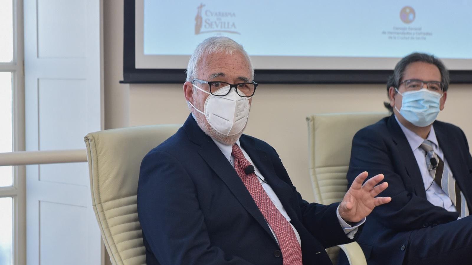 Carlos Colón durante la presentación.