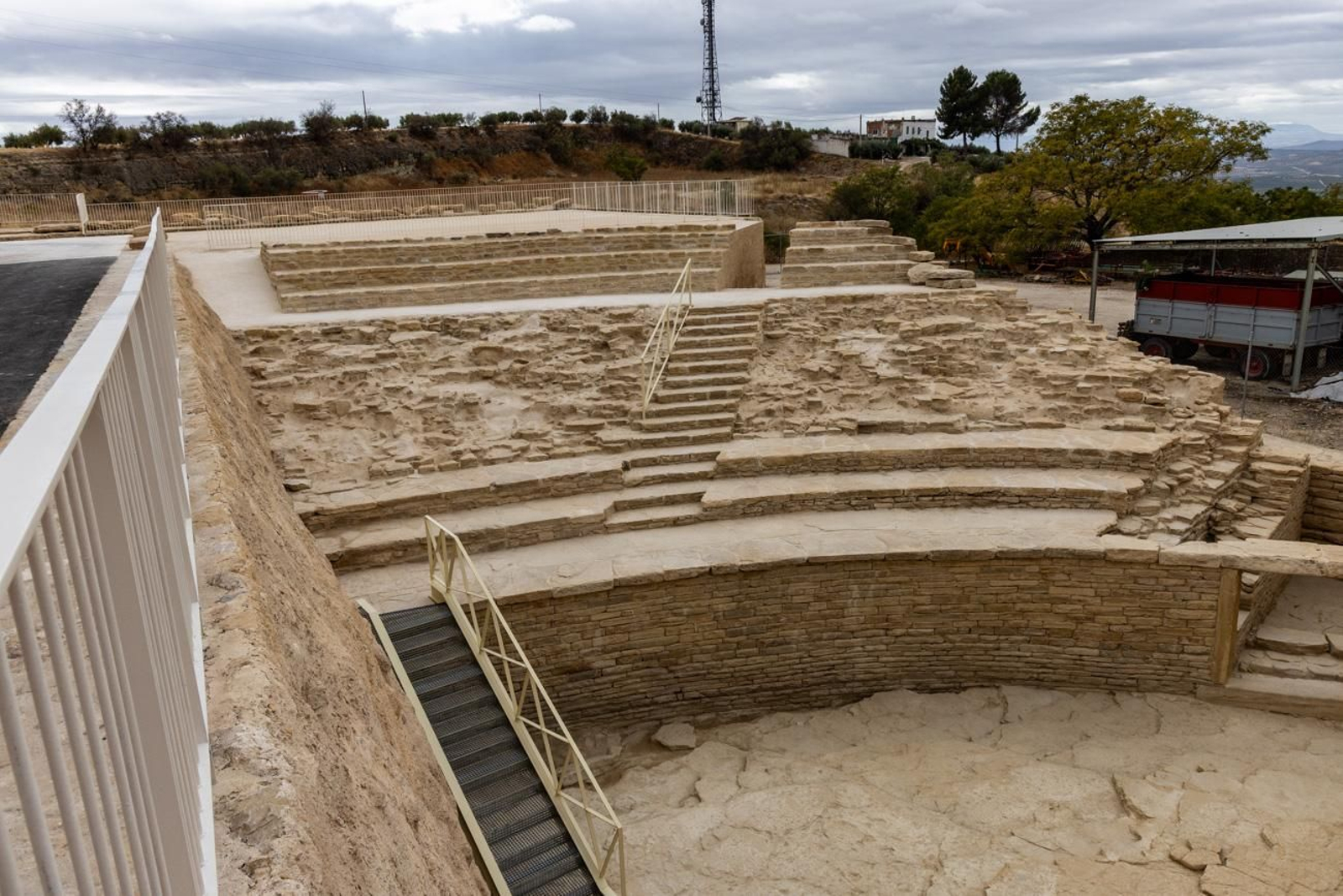 Inauguración del anfiteatro romano de Obulco, en Porcuna