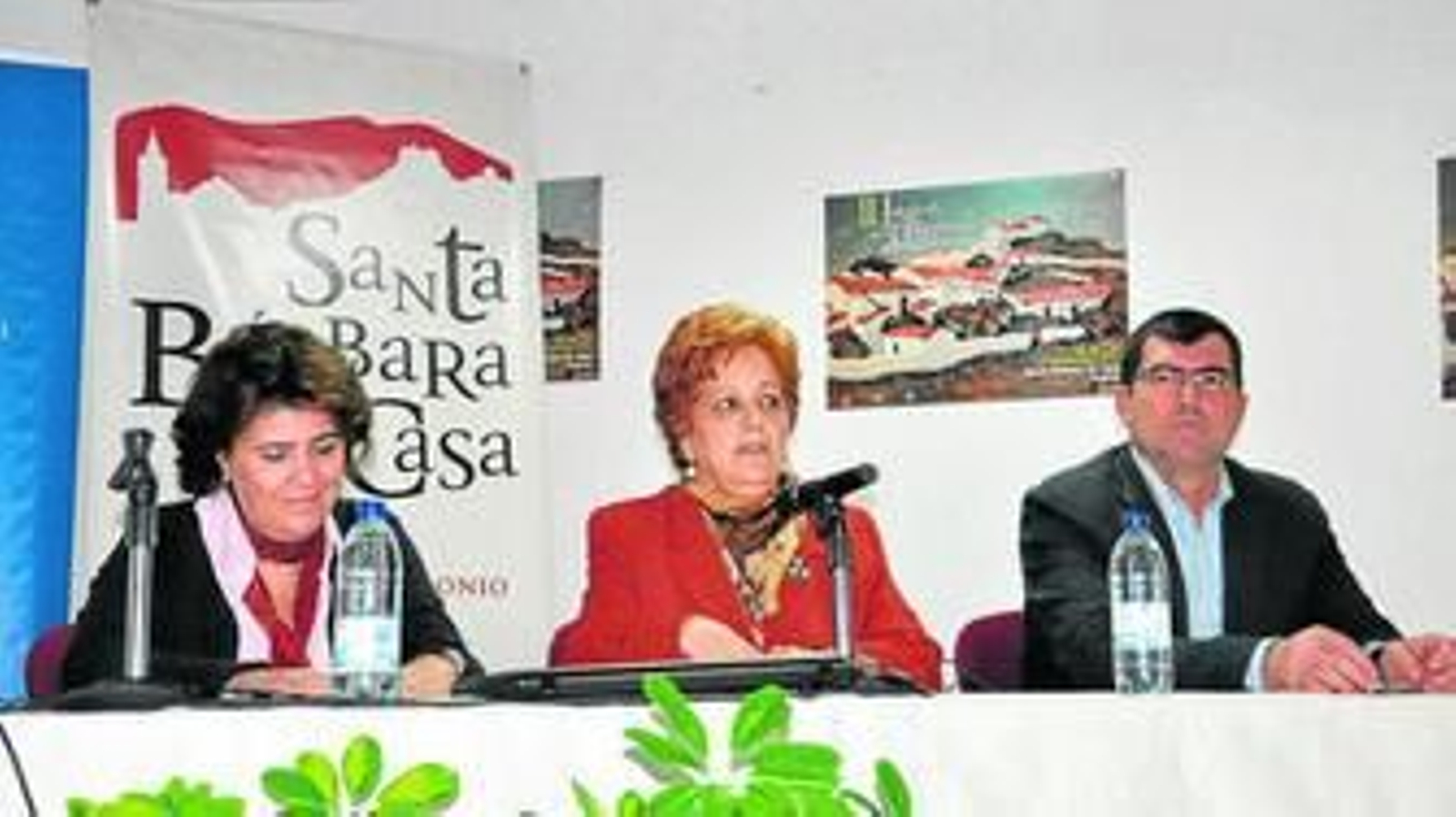 Dos momentos de las jornadas de patrimonio.