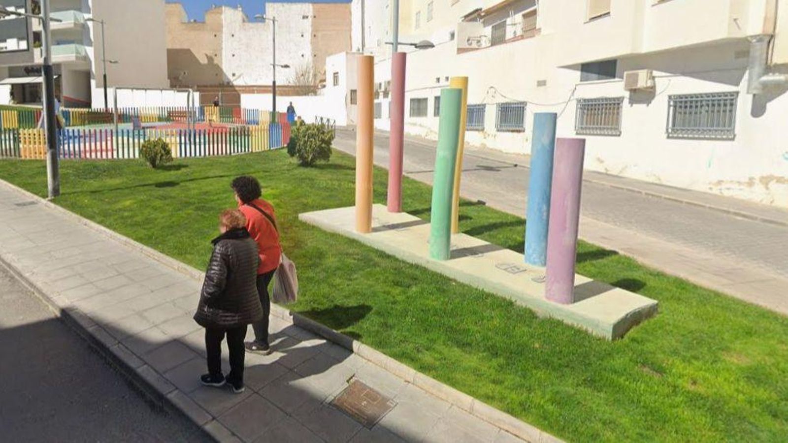 Monumento a la Diversidad en el Paseo 10 de junio de Torredelcampo. Monumento a la Diversidad en el Paseo 10 de junio de Torredelcampo.