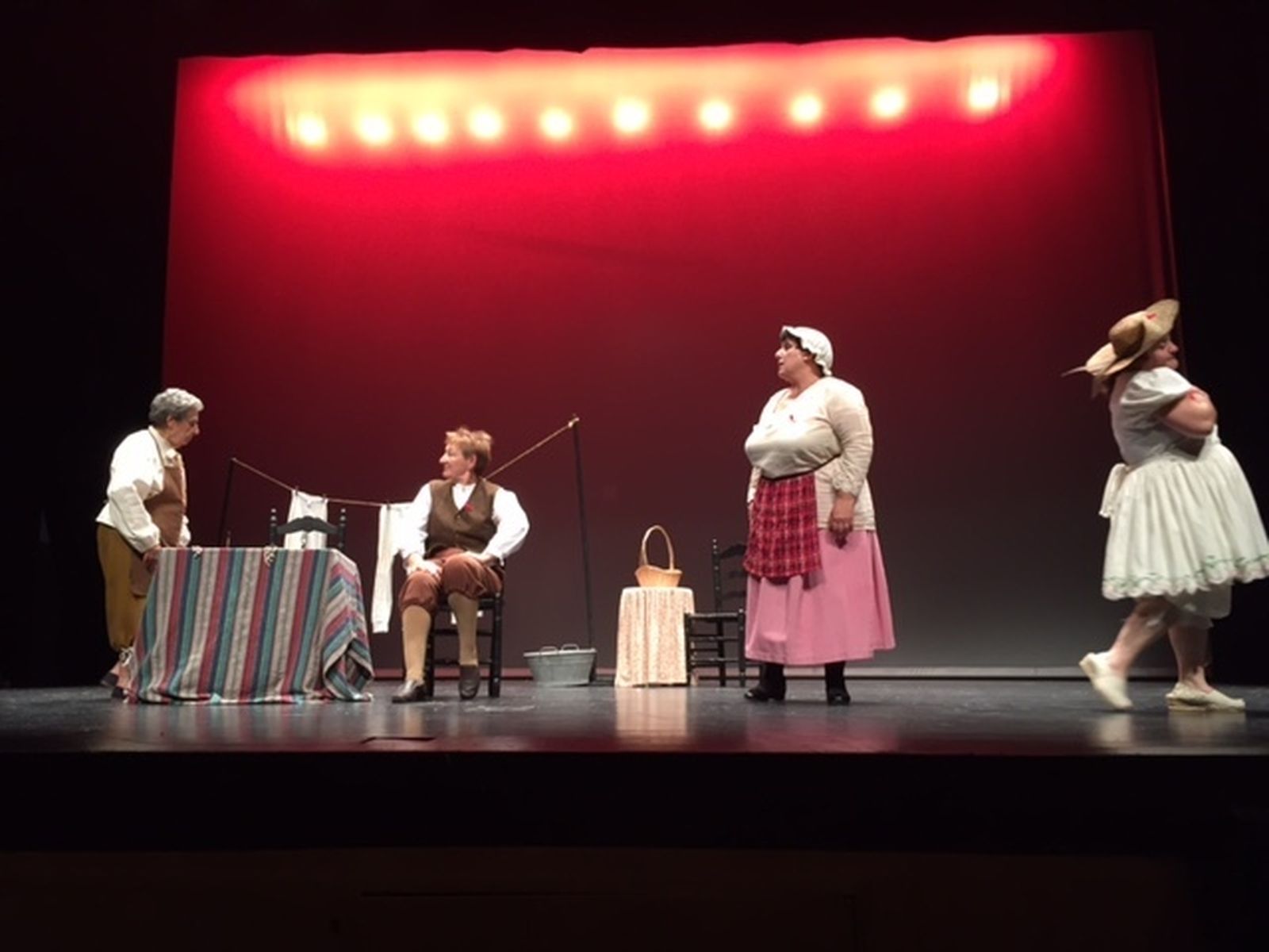 Momento de una de las escenas interpretada por mujeres.