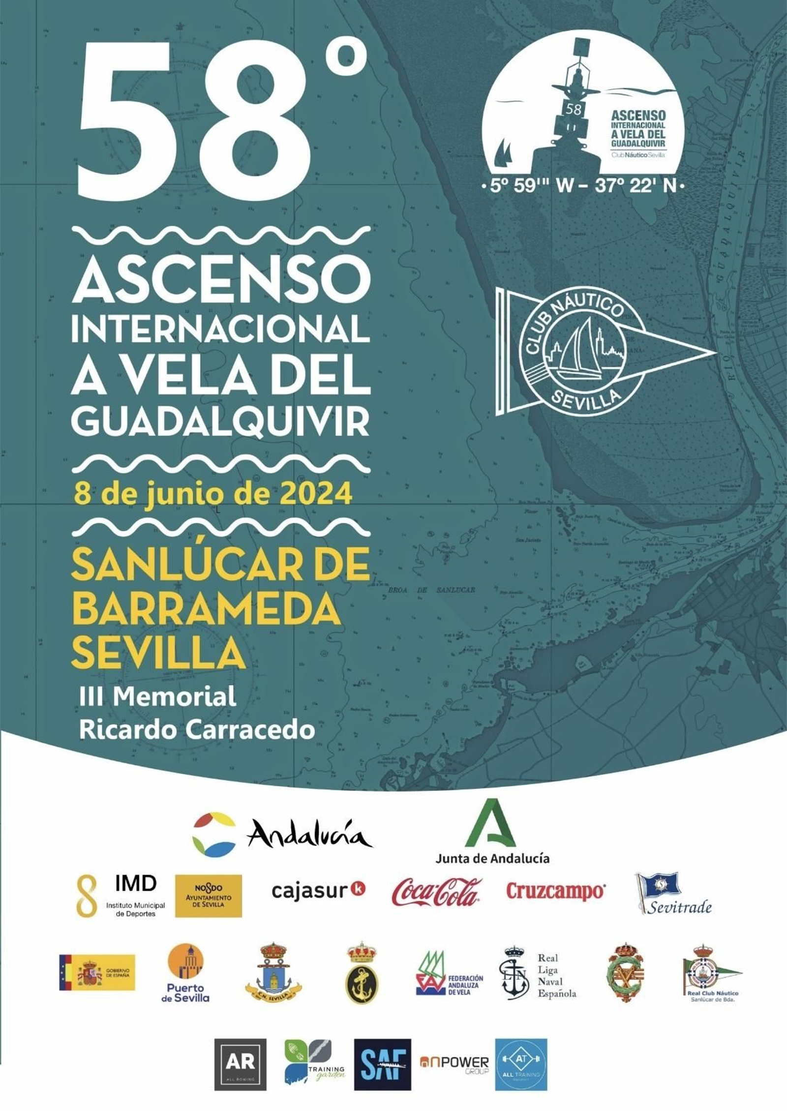 Cartel de la presentación del evento.