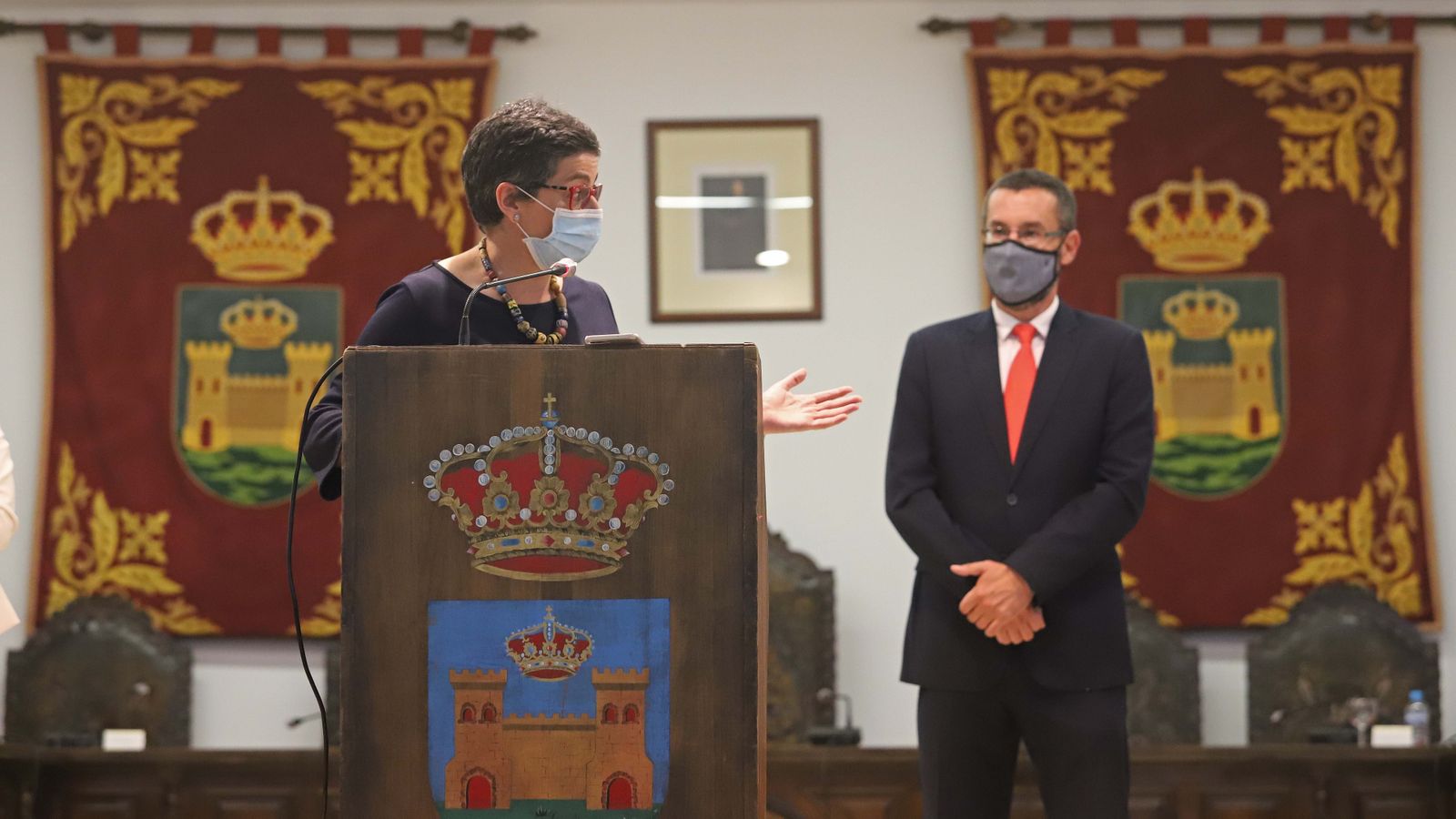 Visita de Arancha González Laya a La Línea y la Verga de Gibraltar