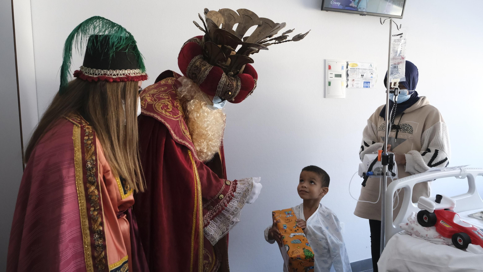 Los Reyes Magos en el Hospital Torrecárdenas de Almería
