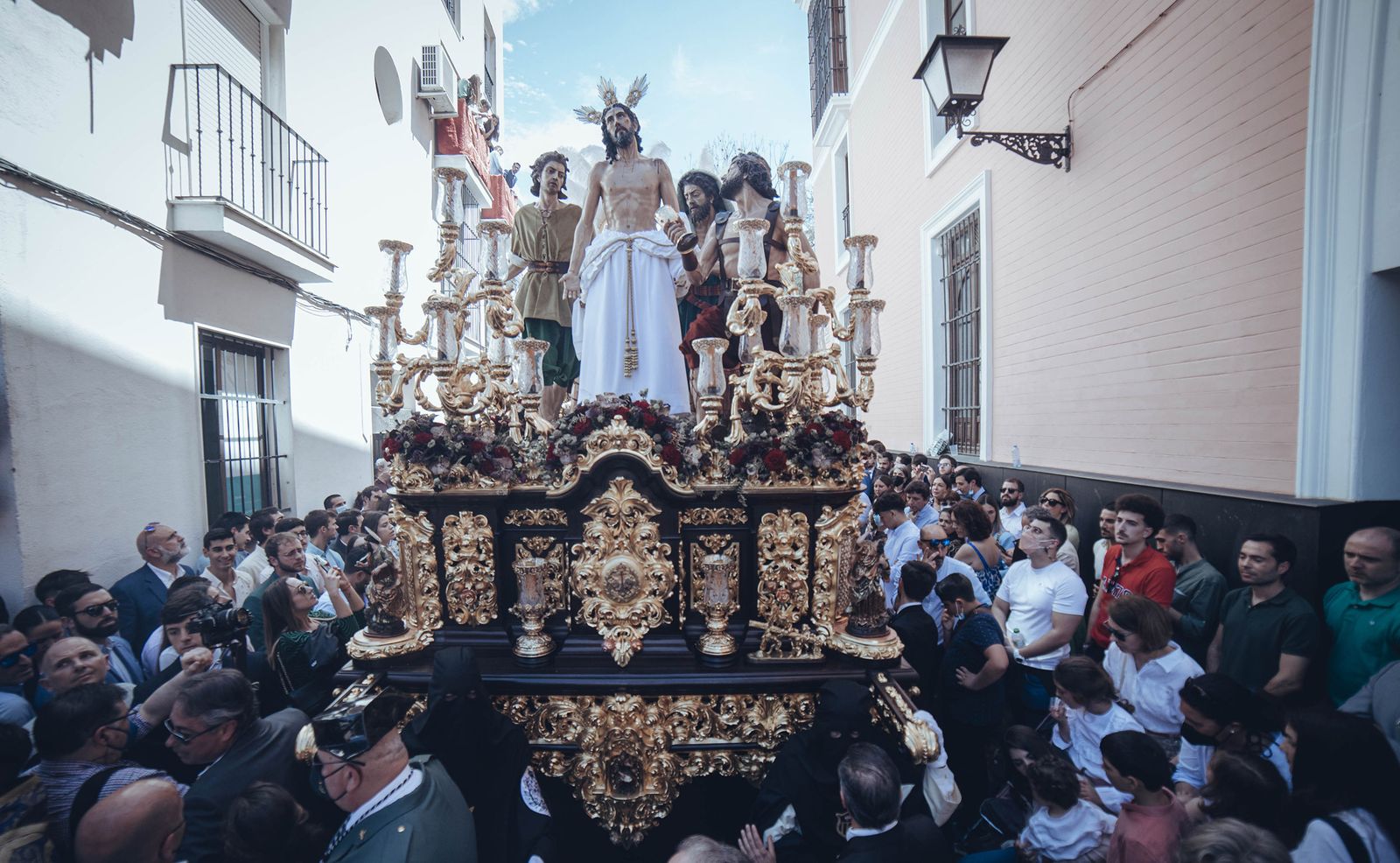 Fotos de Jesús Despojado el Domingo de Ramos en la Semana Santa de Sevilla