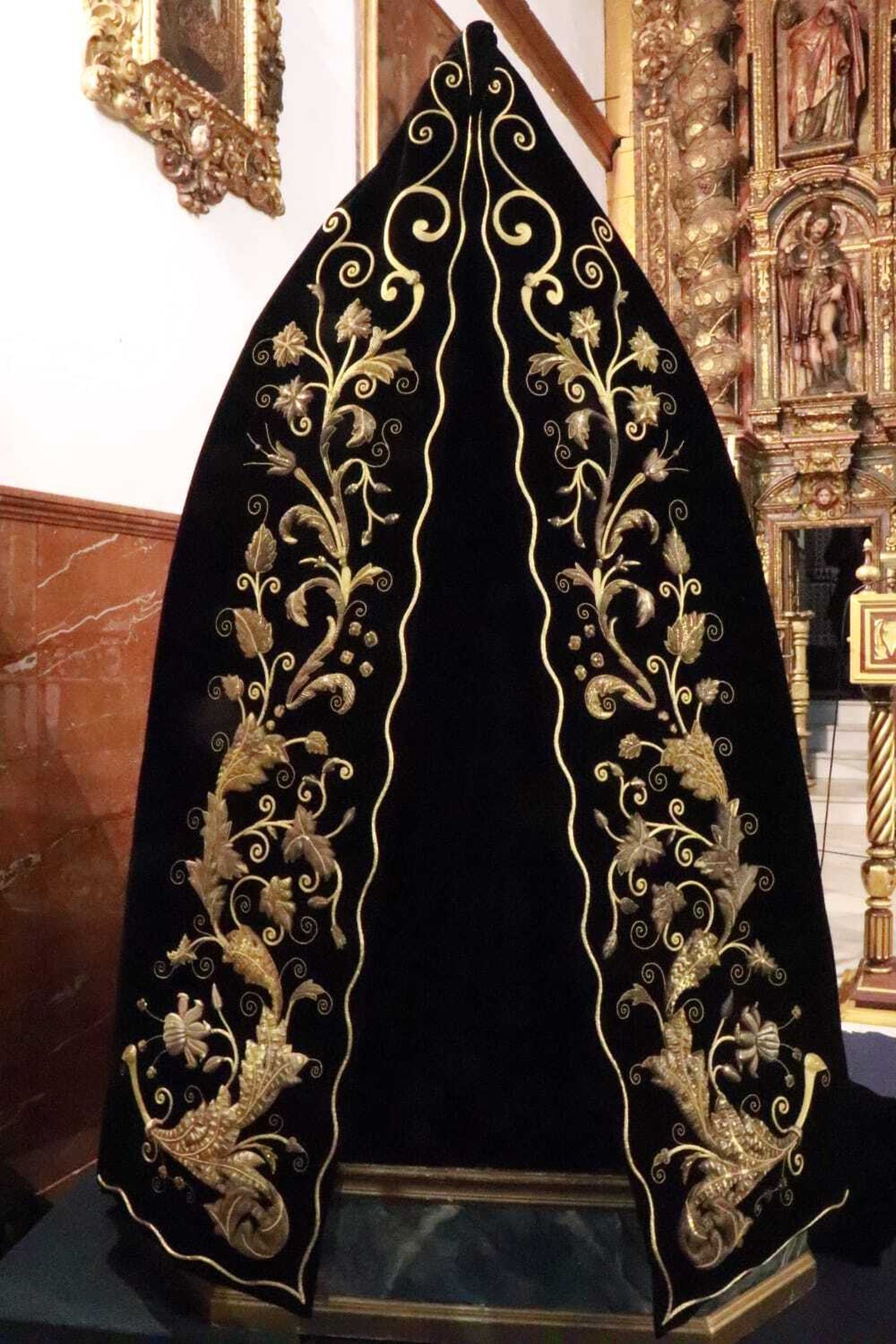 El manto en cuestión, presentado hace unos días