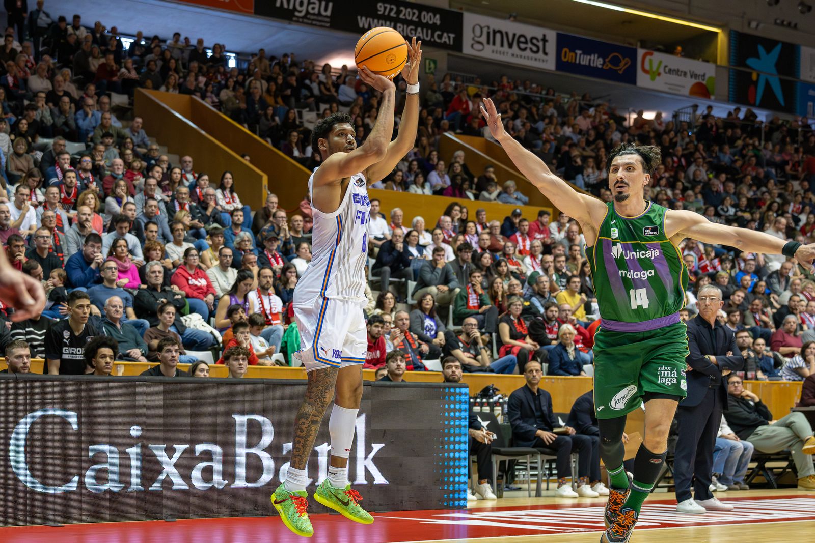 Bàsquet Girona-Unicaja, en fotos