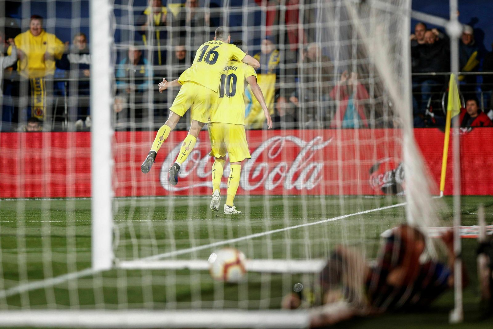 El Villarreal-Barcelona, en imágenes