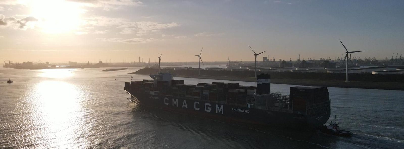 El 'CMA CGM Tenere', uno de los buques de la compañía.