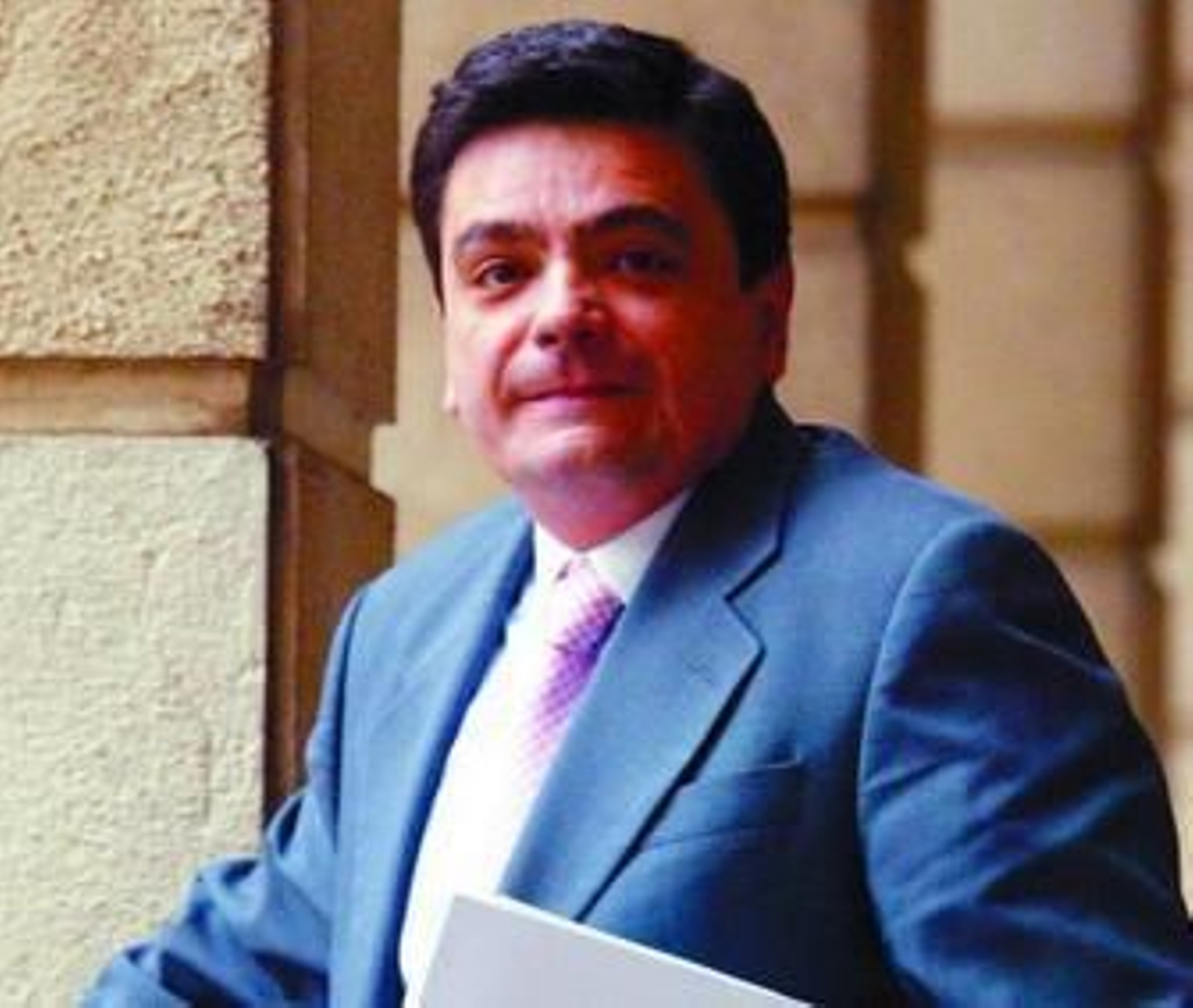 El magistrado Rafael Tirado, fotografiado en los juzgados de Sevilla.