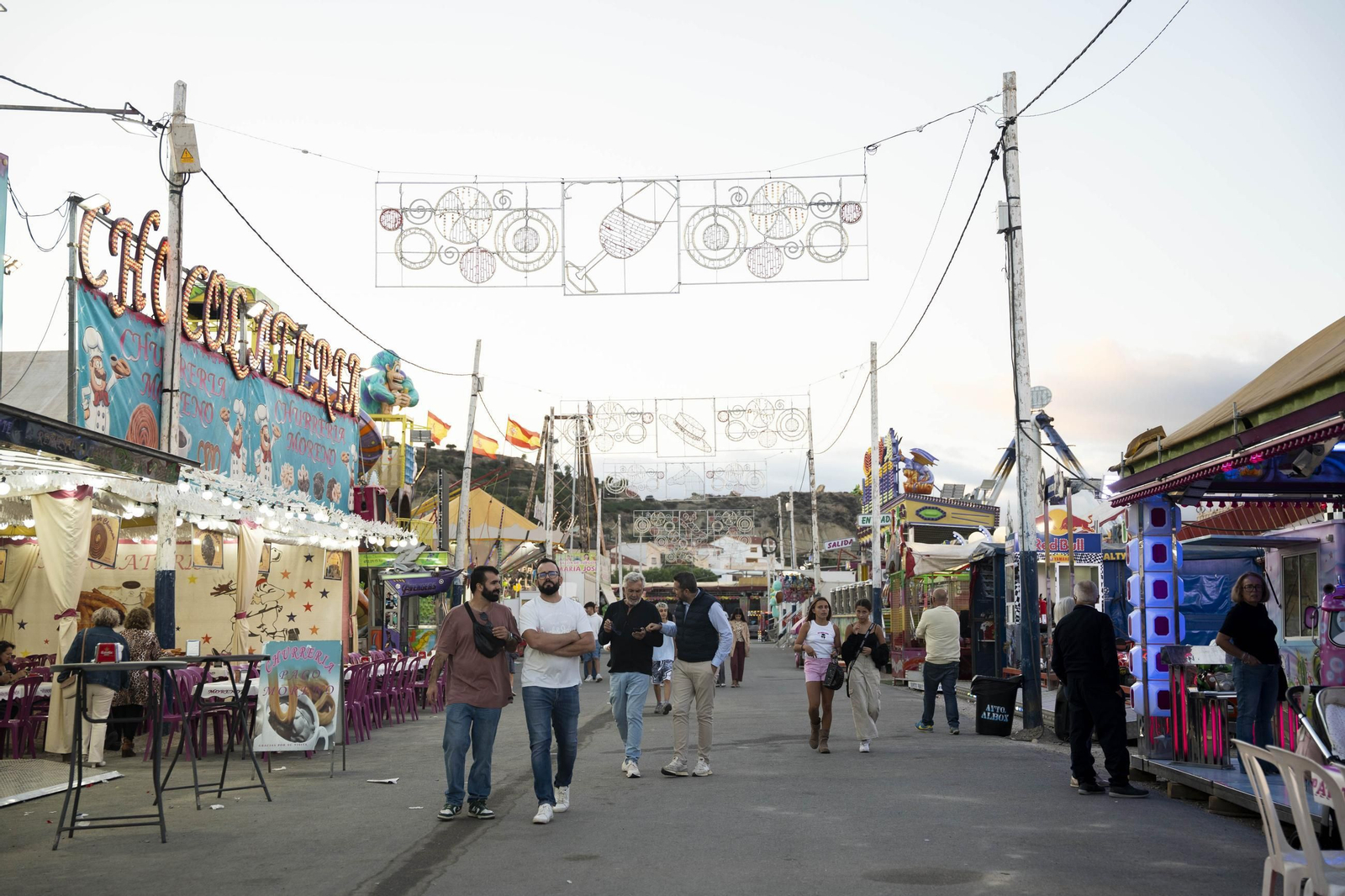 Circuito de hinchables infantiles Ninja Warrior de la feria de Albox