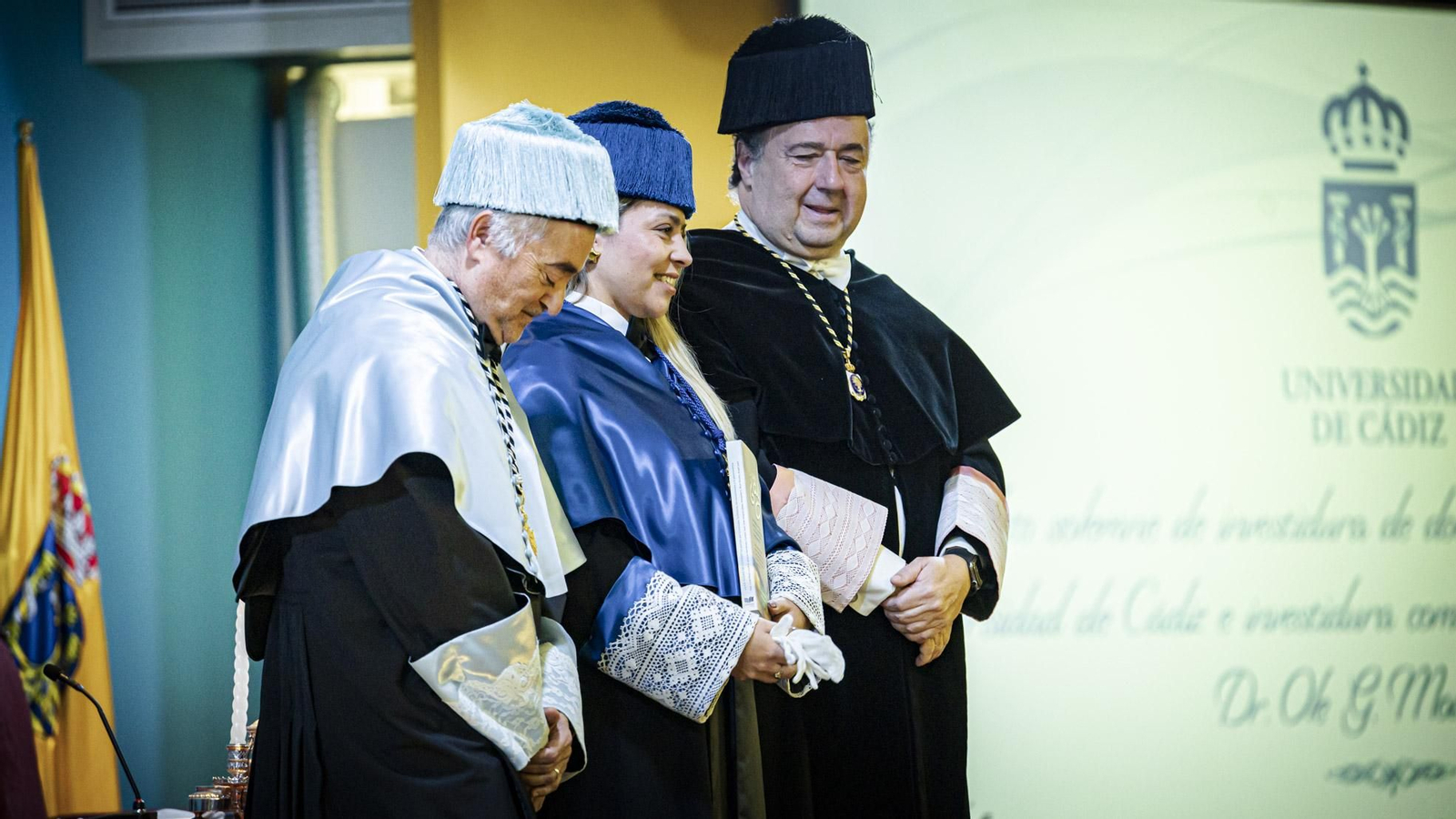 Las mejores imágenes del acto de investidura de doctorados por la UCA