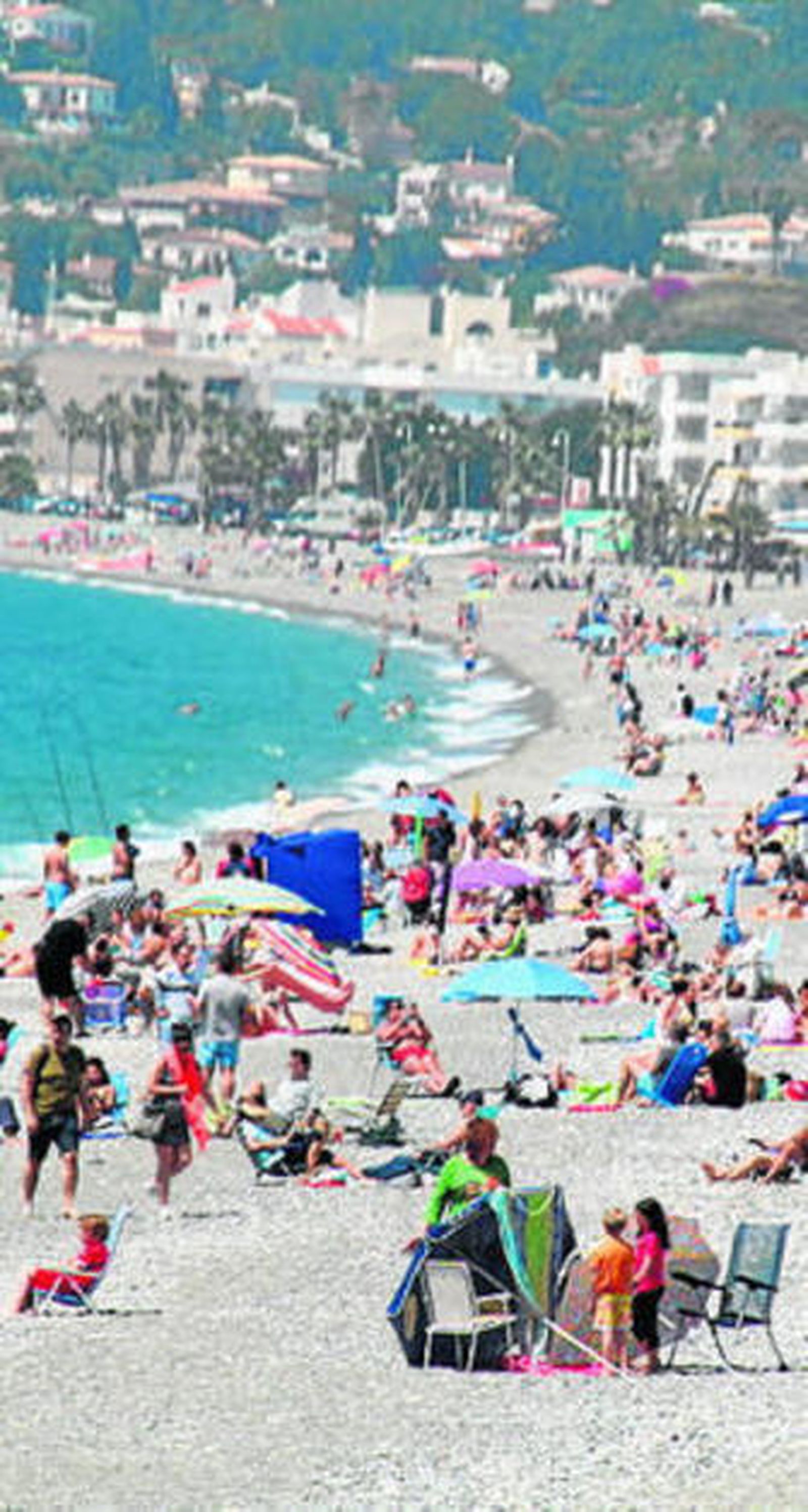 Imagen de la playa de La Herradura.