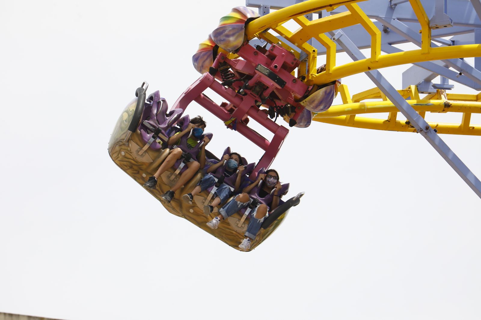 Las imágenes del segundo fin de semana de atracciones en El Arenal