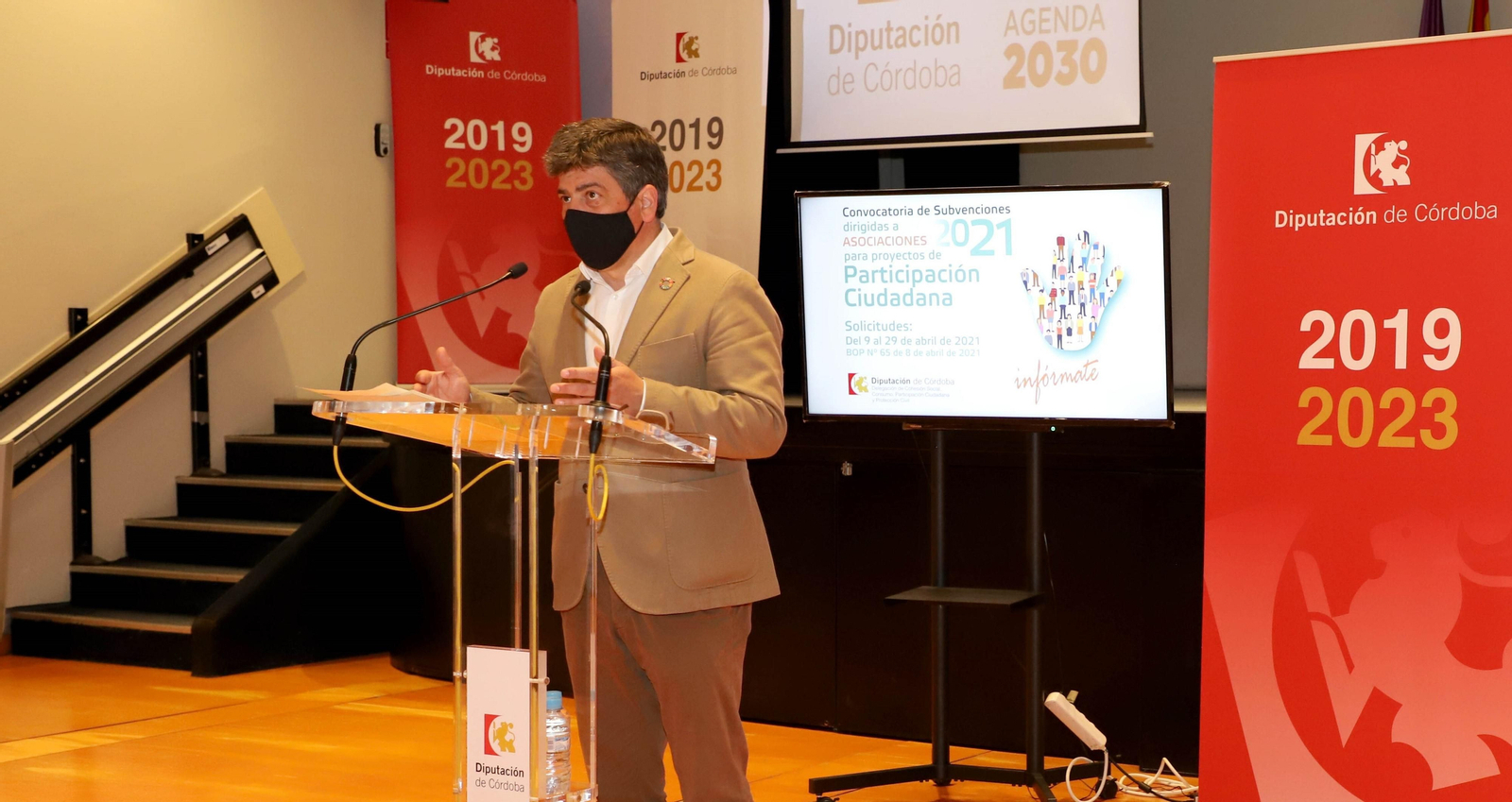 El delegado de Cohesión Social, Consumo, Participación Ciudadana y Protección Civil, Rafael Llamas.