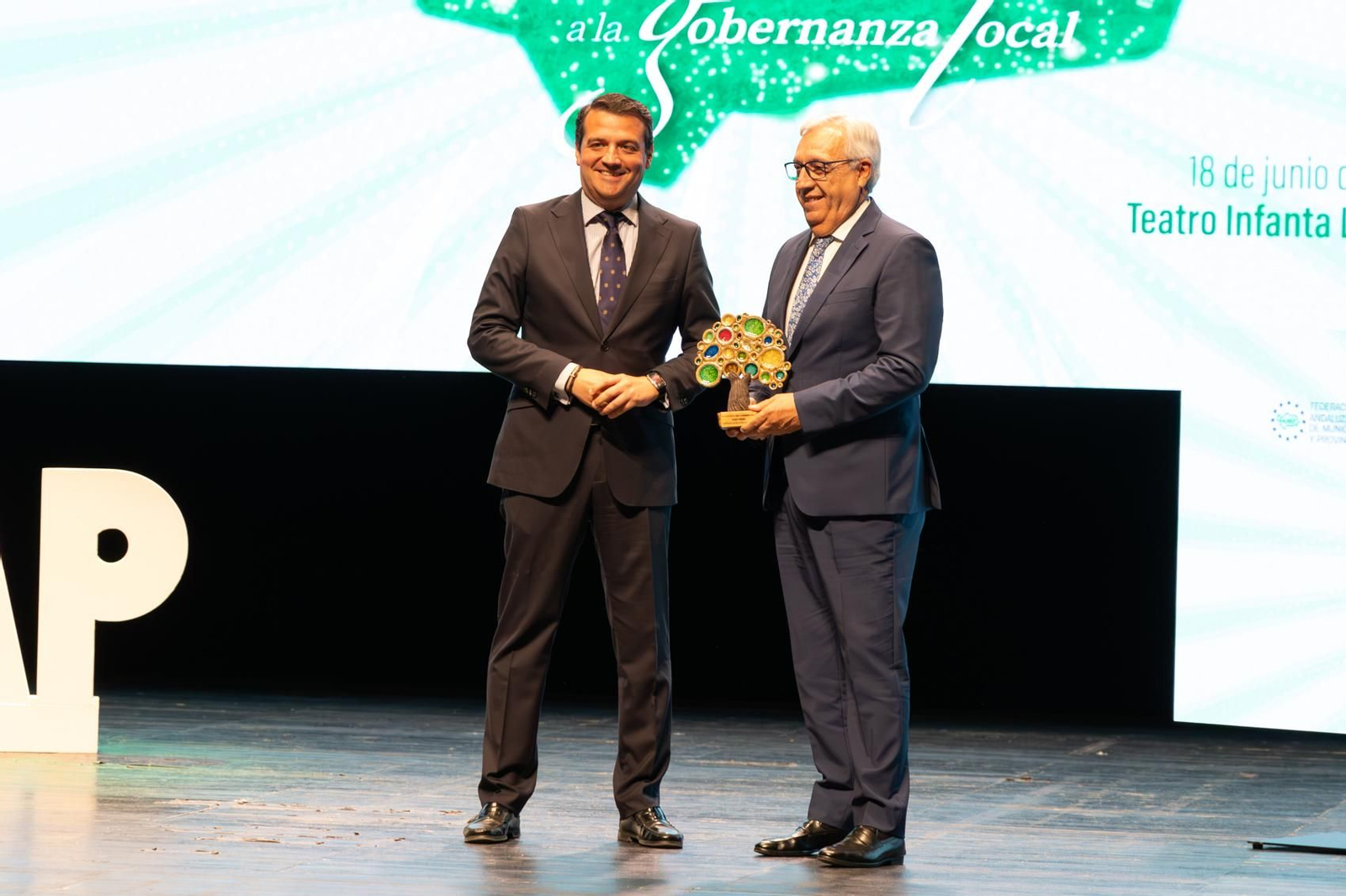 La entrega de premios Federación Andaluza de Municipios y Provincia, celebrada en Jaén, en imágenes