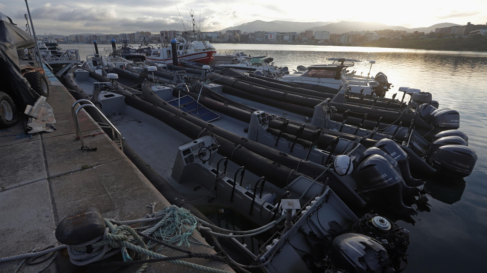 Patrulla en el Águila 2 de Vigilancia Aduanera