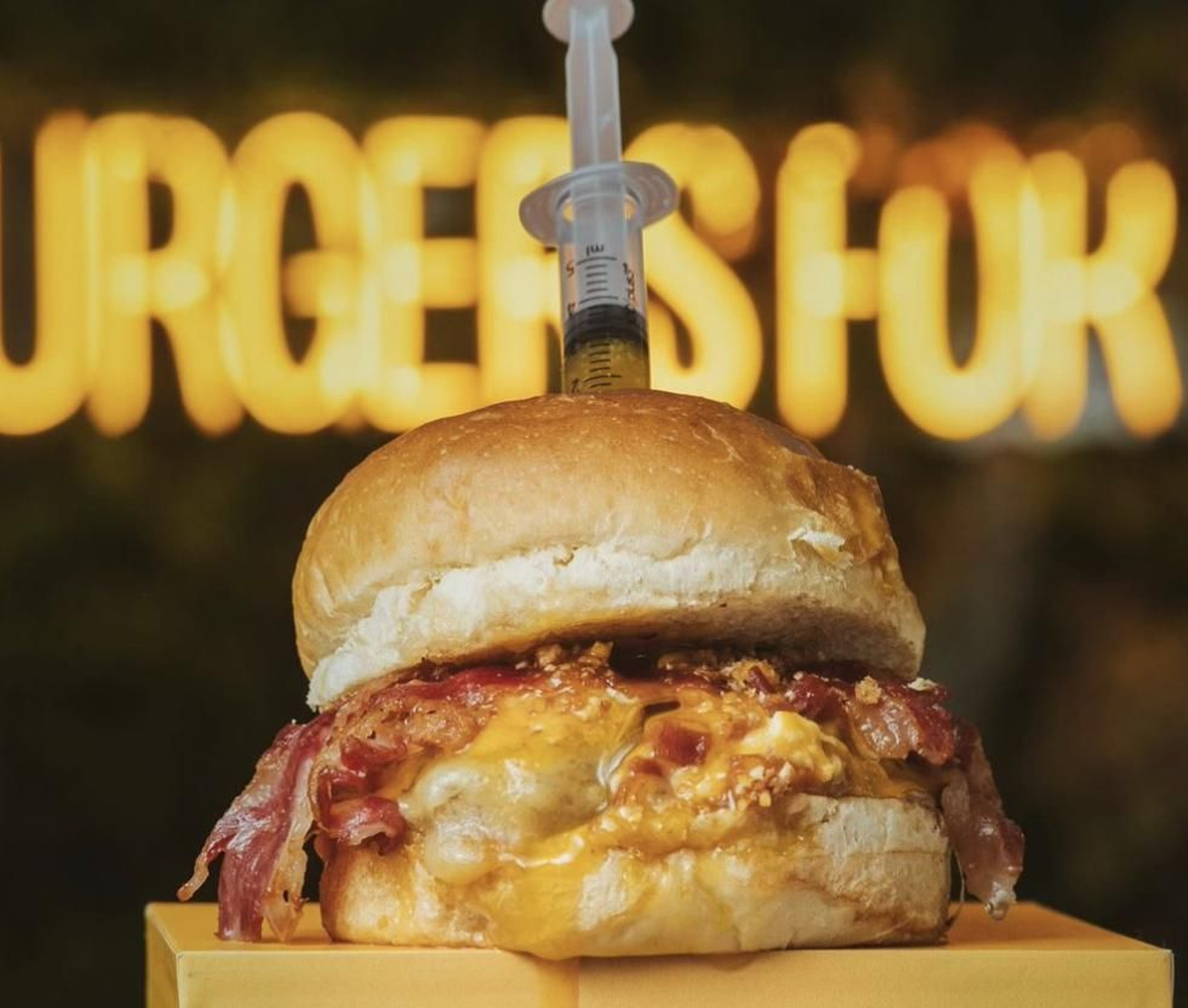 La Dalsi, la nueva burger con sabor a jarabe de naranja