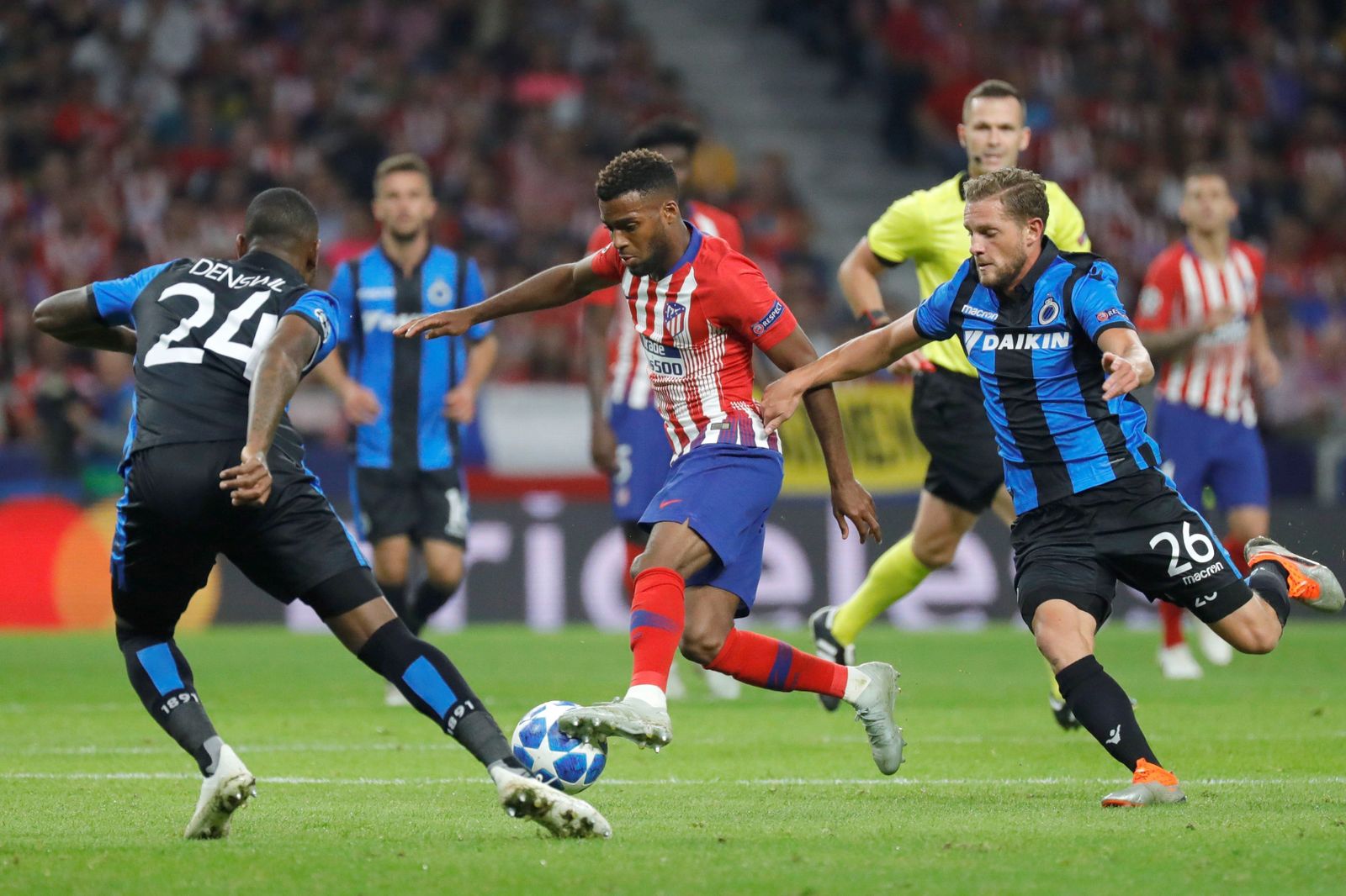 Las imágenes del Atlético-Brujas