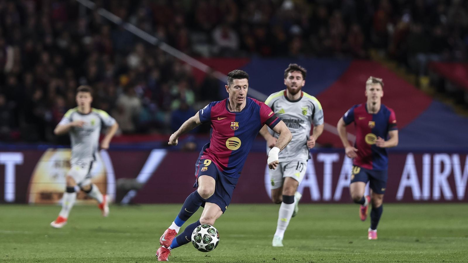 Las fotos del Barcelona-Benfica