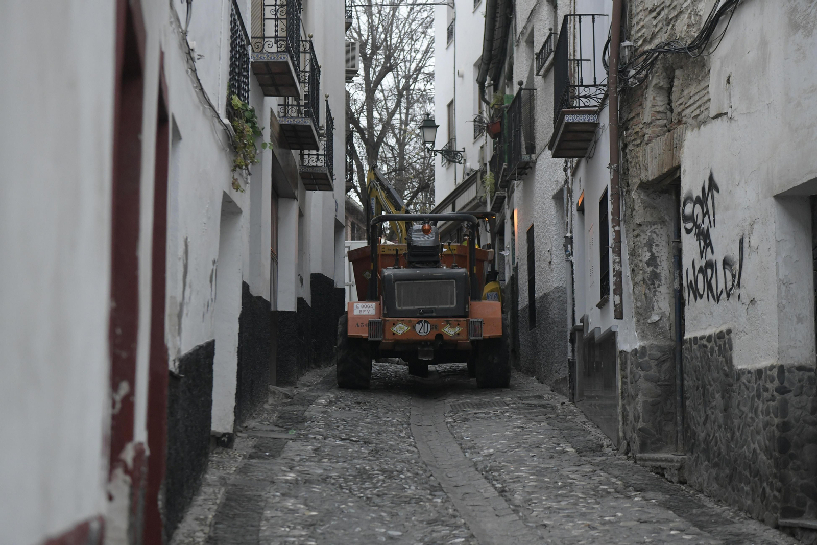 De la Cuesta Alhacaba a San Nicolás, obras en imágenes