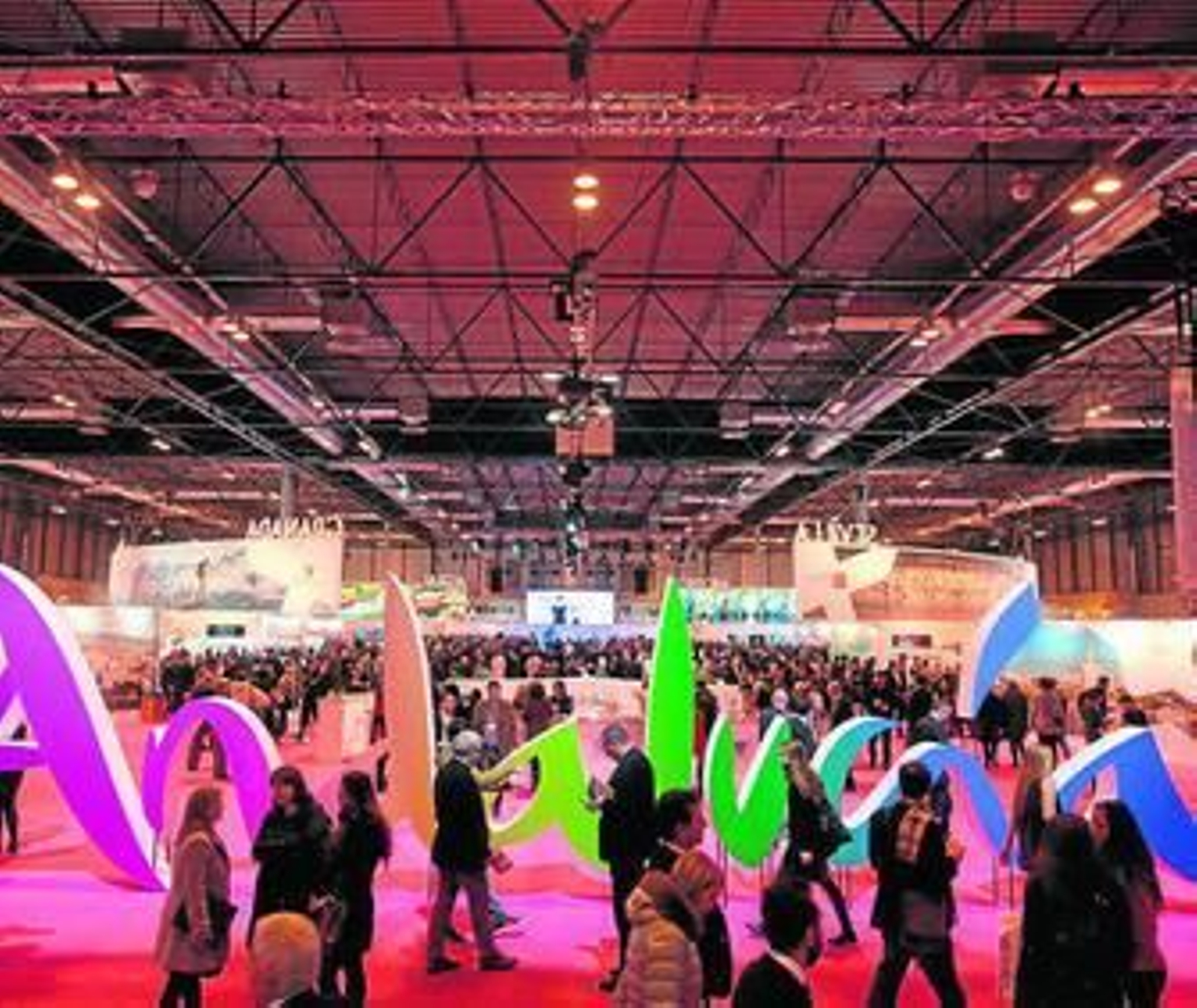 El pabellón de Andalucía.