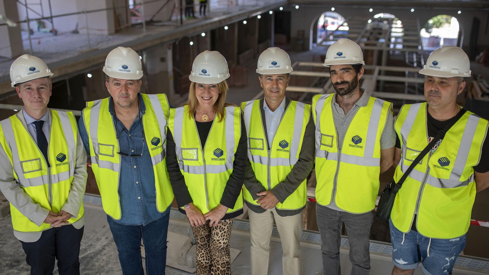 La alcaldesa de Huelva, Pilar Miranda, visitó esta semana las obras del Mercado de San Sebastián. La alcaldesa de Huelva, Pilar Miranda, visitó esta semana las obras del Mercado de San Sebastián.