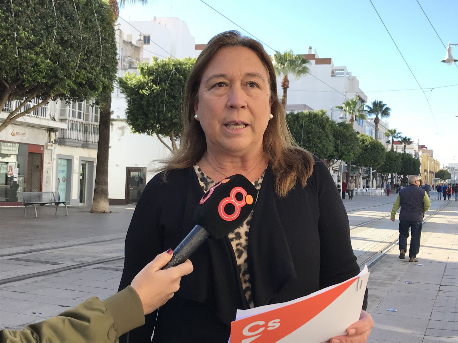 La portavoz de Cs, Mayte Mas.