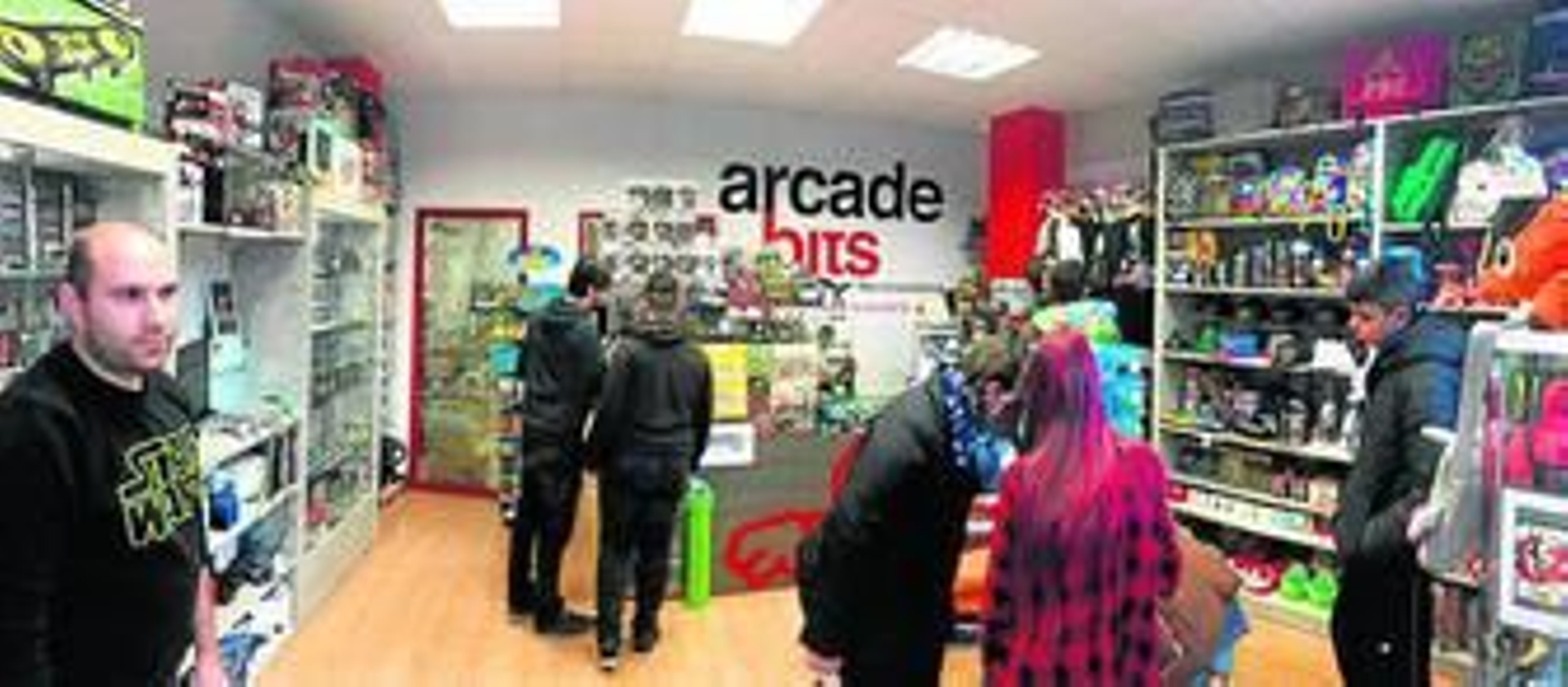El establecimiento Arcade Bits.