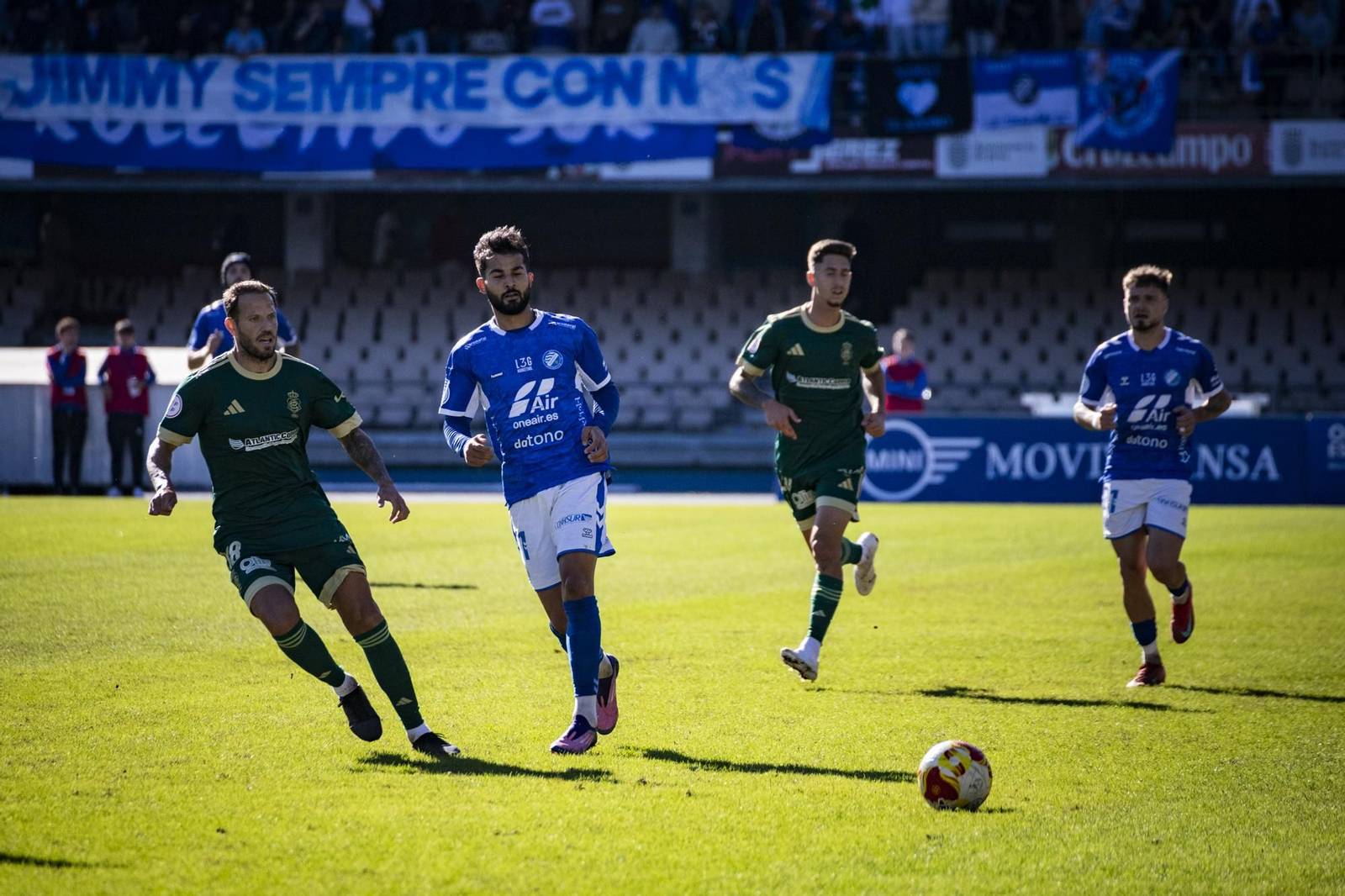 Las mejores imágenes del Xerez DFC-Recreativo de Huelva en Chapín