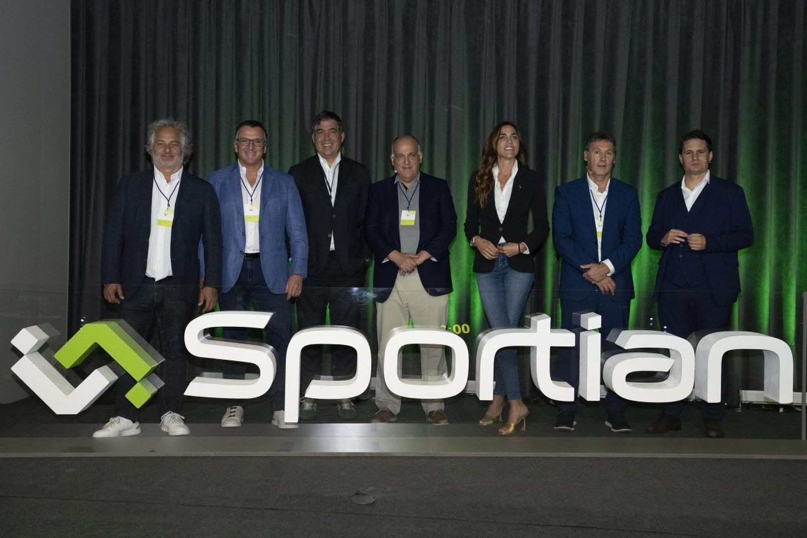 Una imagen de la presentación de Sportian.