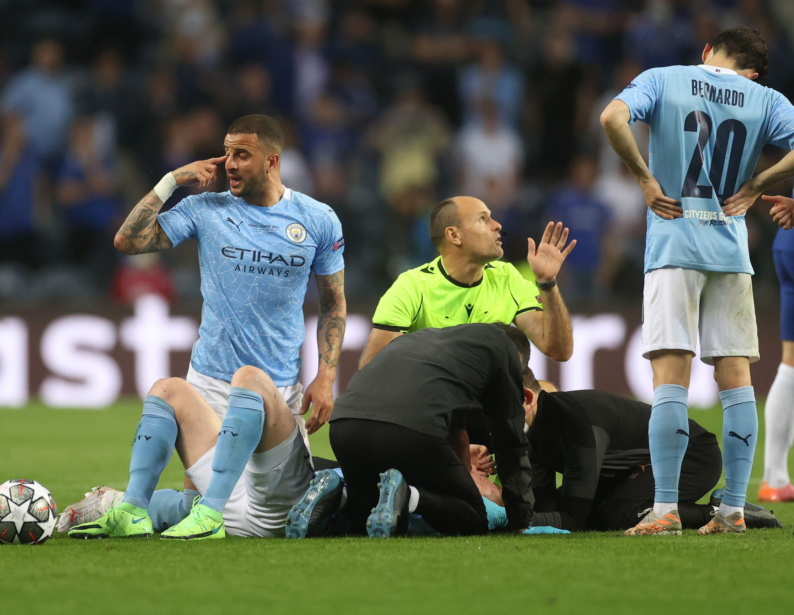 La final de la Champions entre el Manchester City y el Chelsea, en imágenes