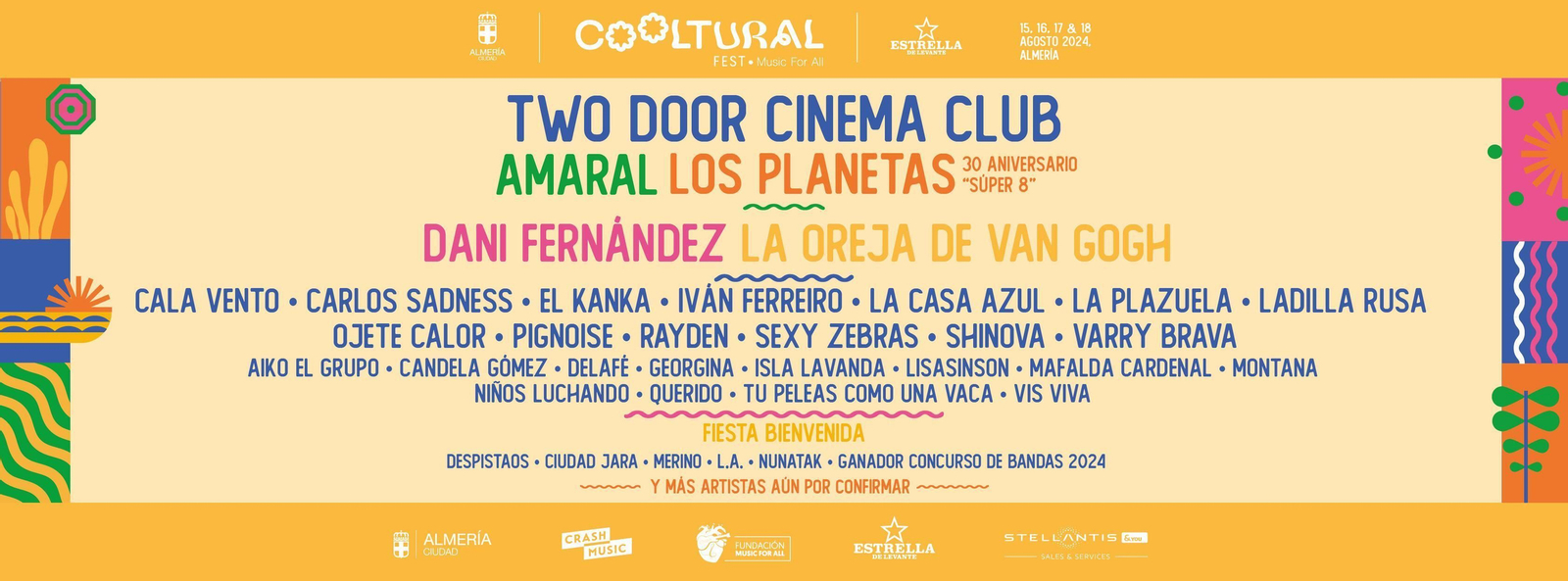 Cooltural Fest | Almería | 15 al 18 de agosto