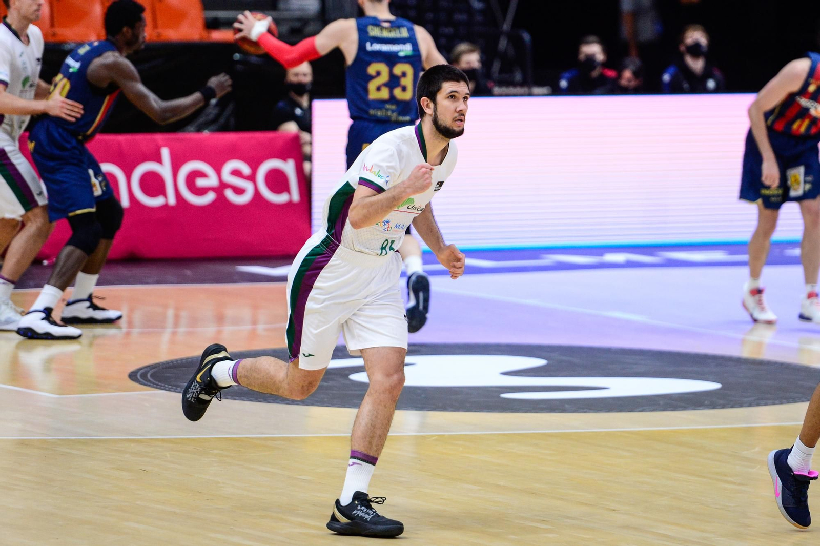 El Baskonia-Unicaja, en fotos