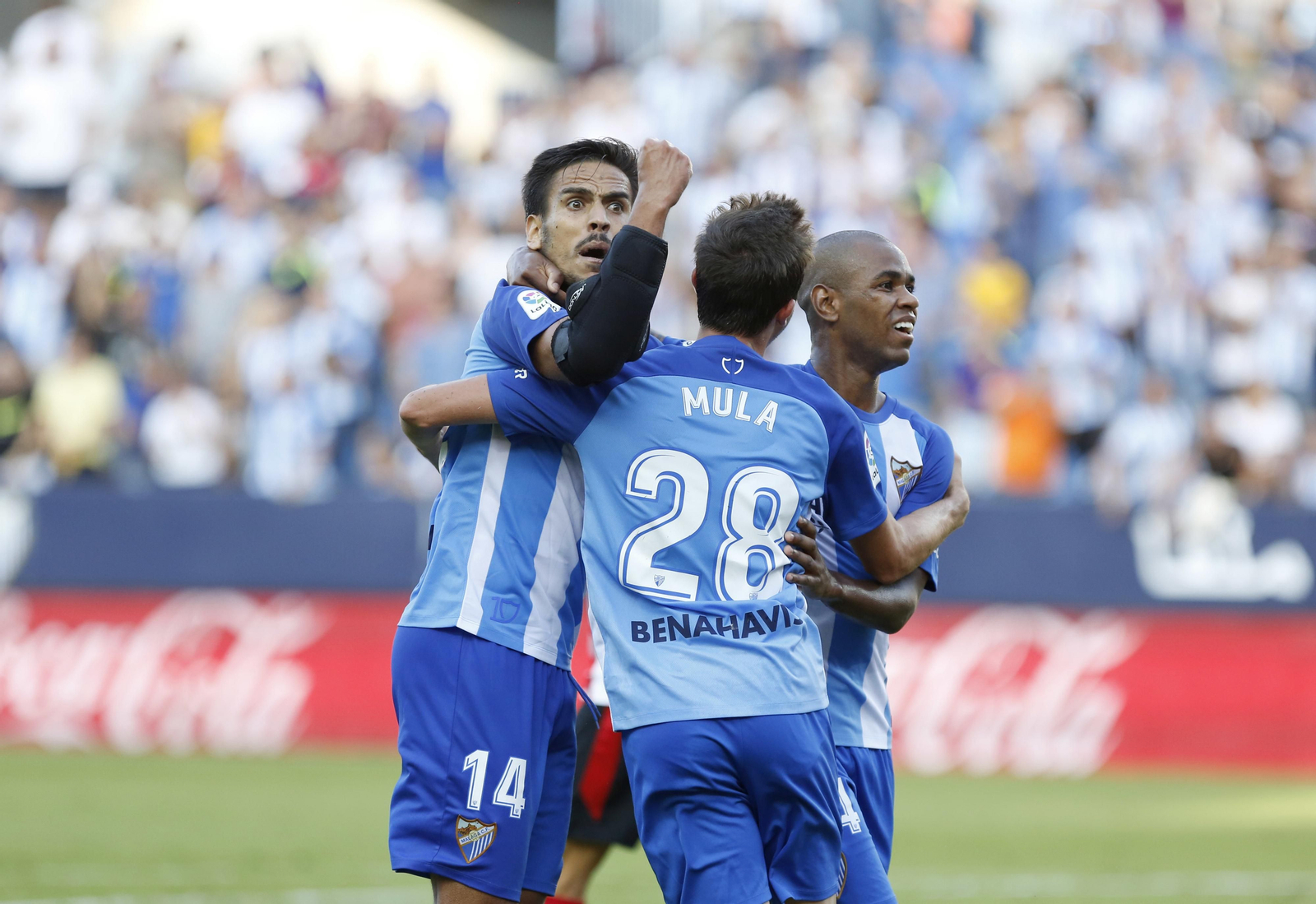 las imágenes del Málaga-Athletic de Bilbao