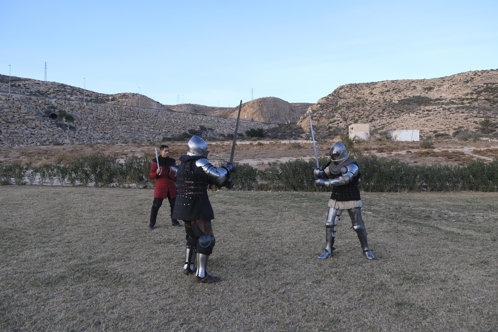 Fotogalería de los combates medievales en Almería