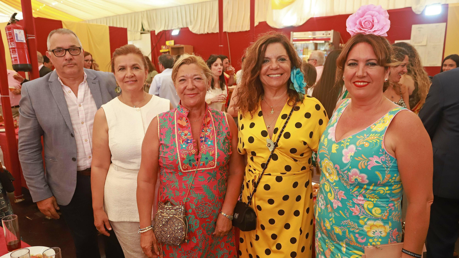 Las mejores fotos de la recepción del Ayuntamiento en la Feria Real de Algeciras 2019