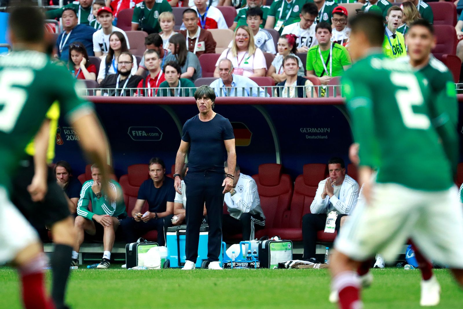 Las imágenes del Alemania-México