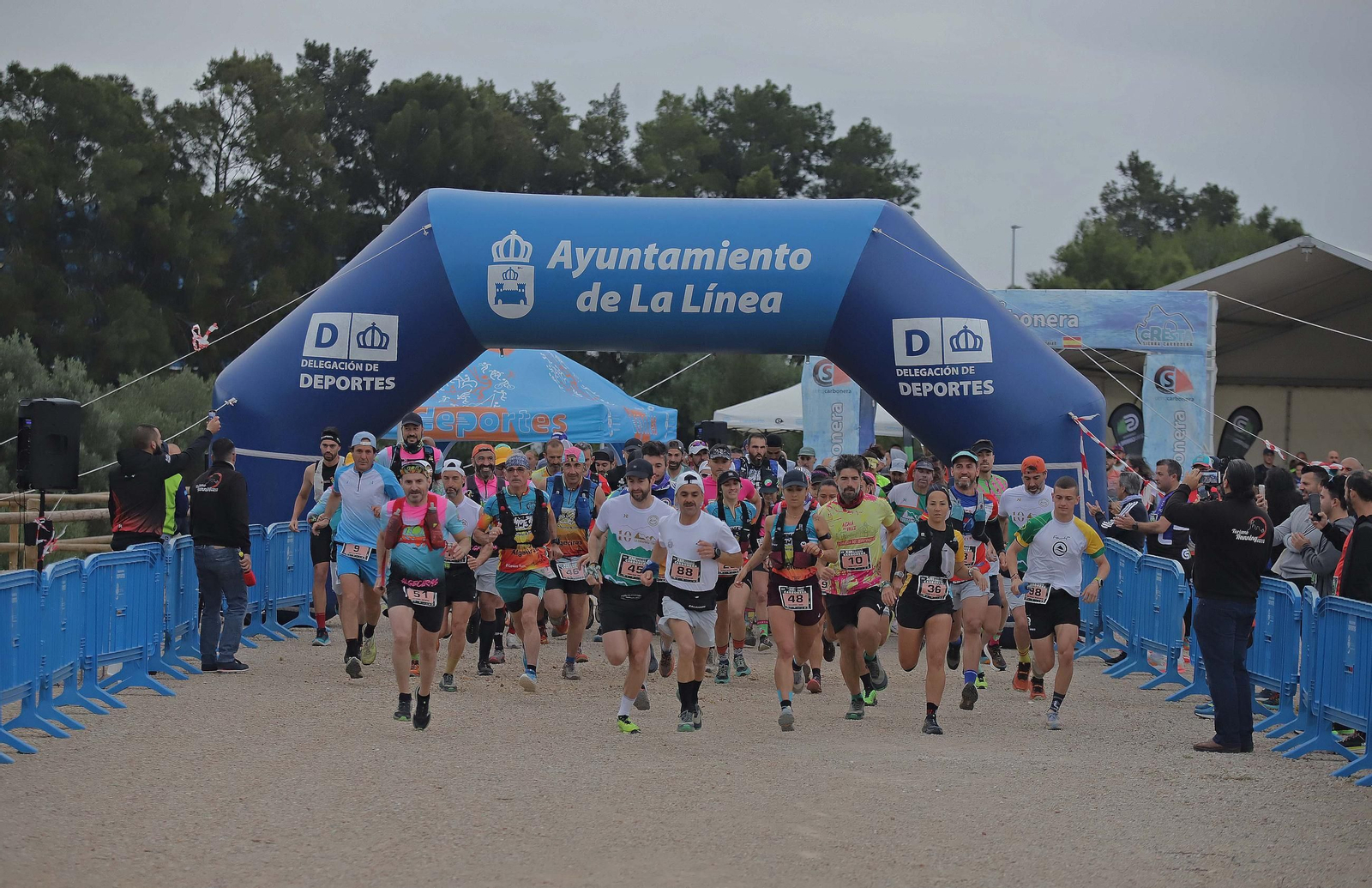 Fotos de la XIII Cresta Sierra Carbonera en La Línea