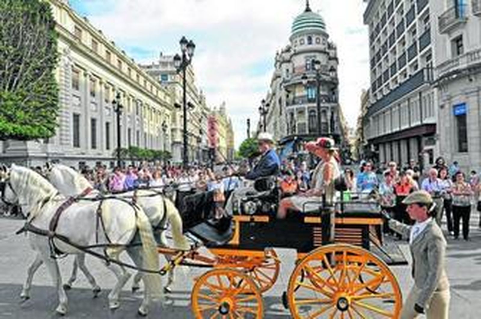 Sevilla exhibe sus caballos al mundo