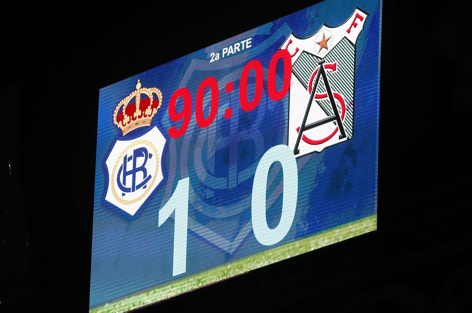 Imágenes del Recreativo Huelva-At Sanluqueño