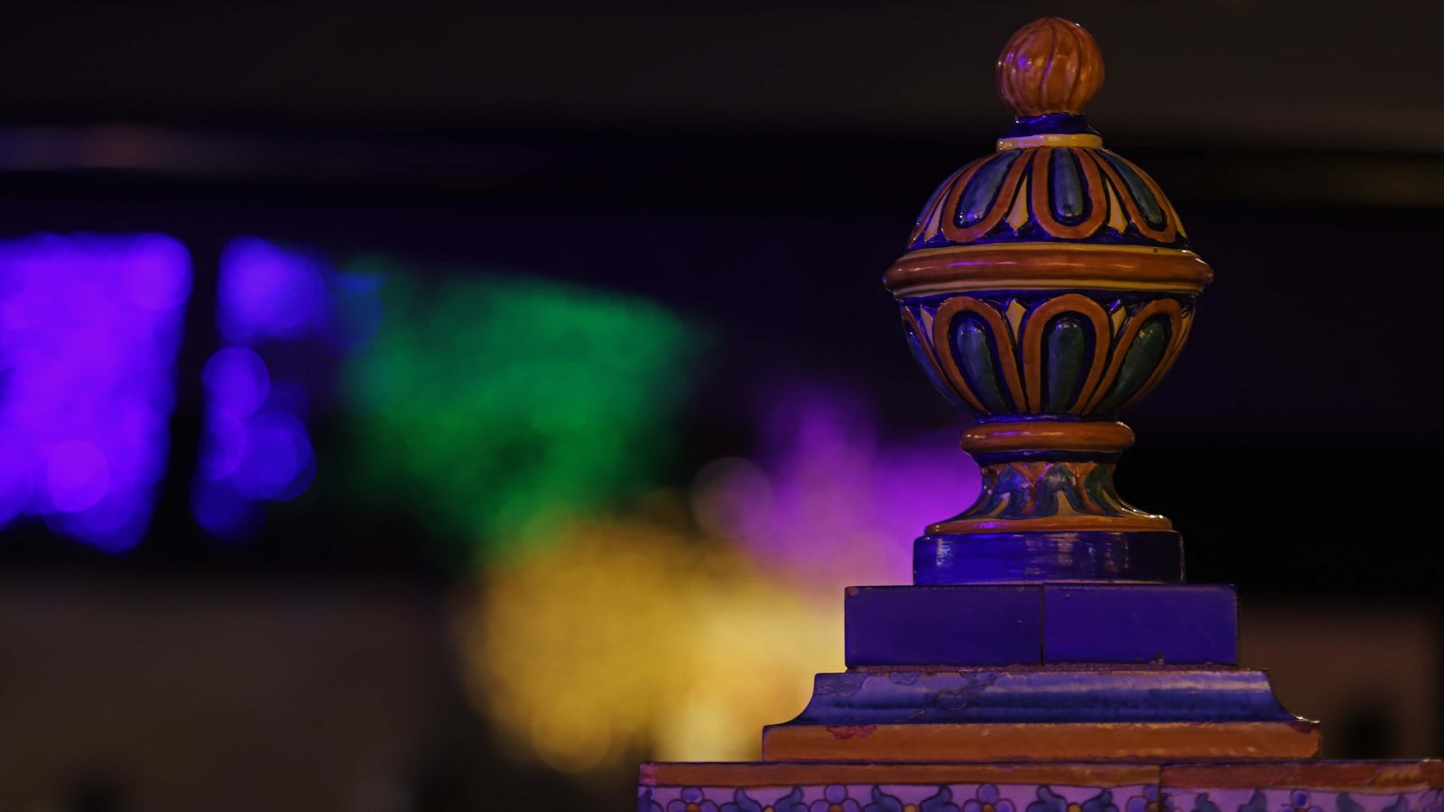 Fotos del encendido del alumbrado navideño en Algeciras